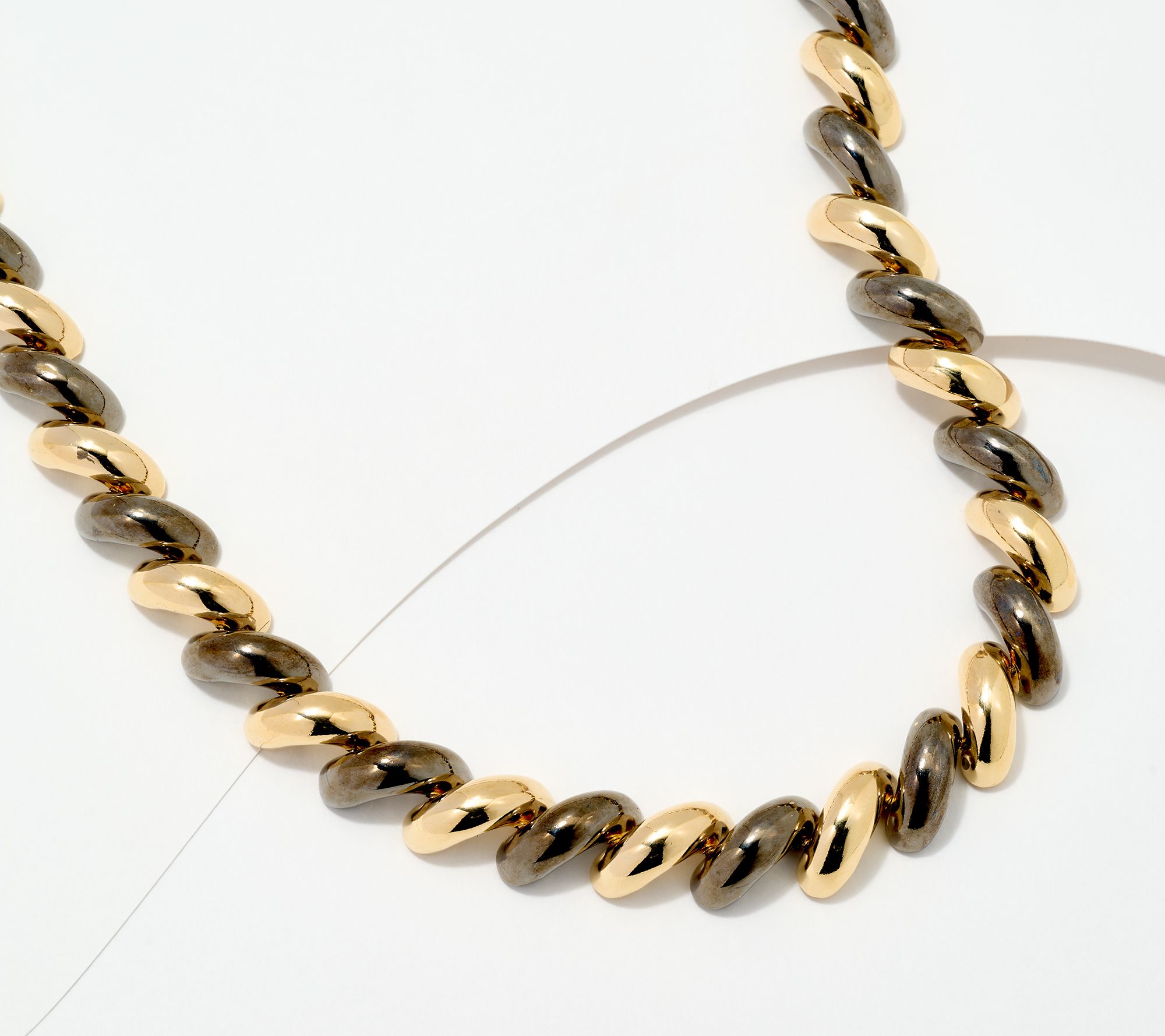 "As Is" David Markstein Bronze San Marco Necklace