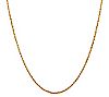 Veronese 18K Clad 28" Margherita Chain Necklace, 6.5g