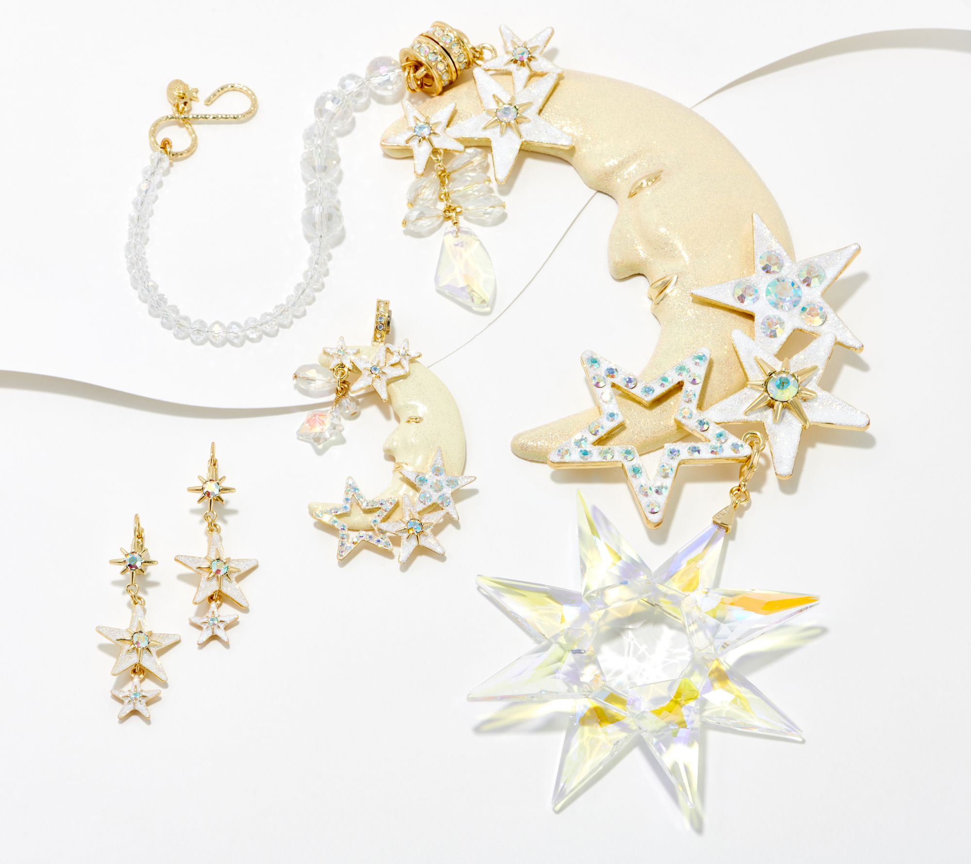 Kirks Folly Starlight Enhancer, Earrings, or Shimmer - QVC.com