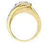 Ariva Silver 18K Gold-Clad Diamonique Duchess Ring, 1 of 4
