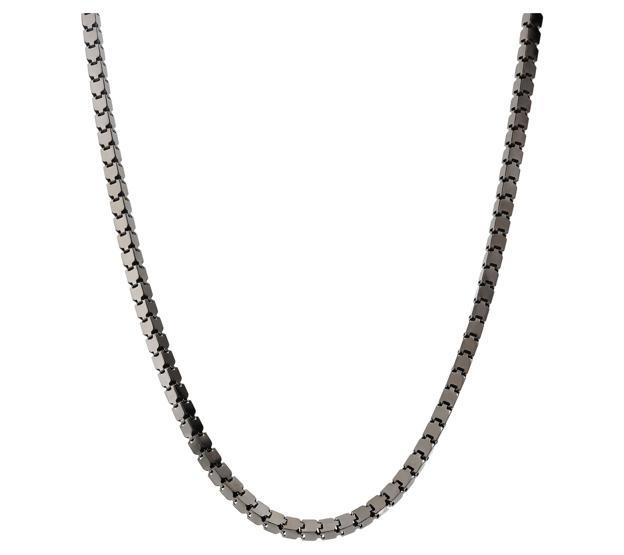 David Markstein Sterling Silver Super Cube 16"Necklace