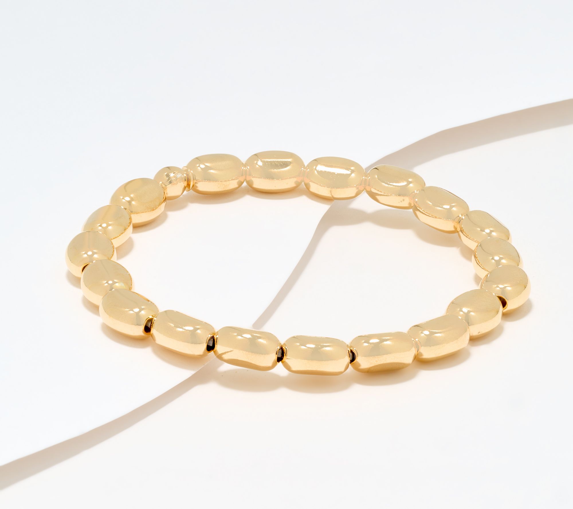 UltraFine 950 Silver Nugget Stretch Bracelet