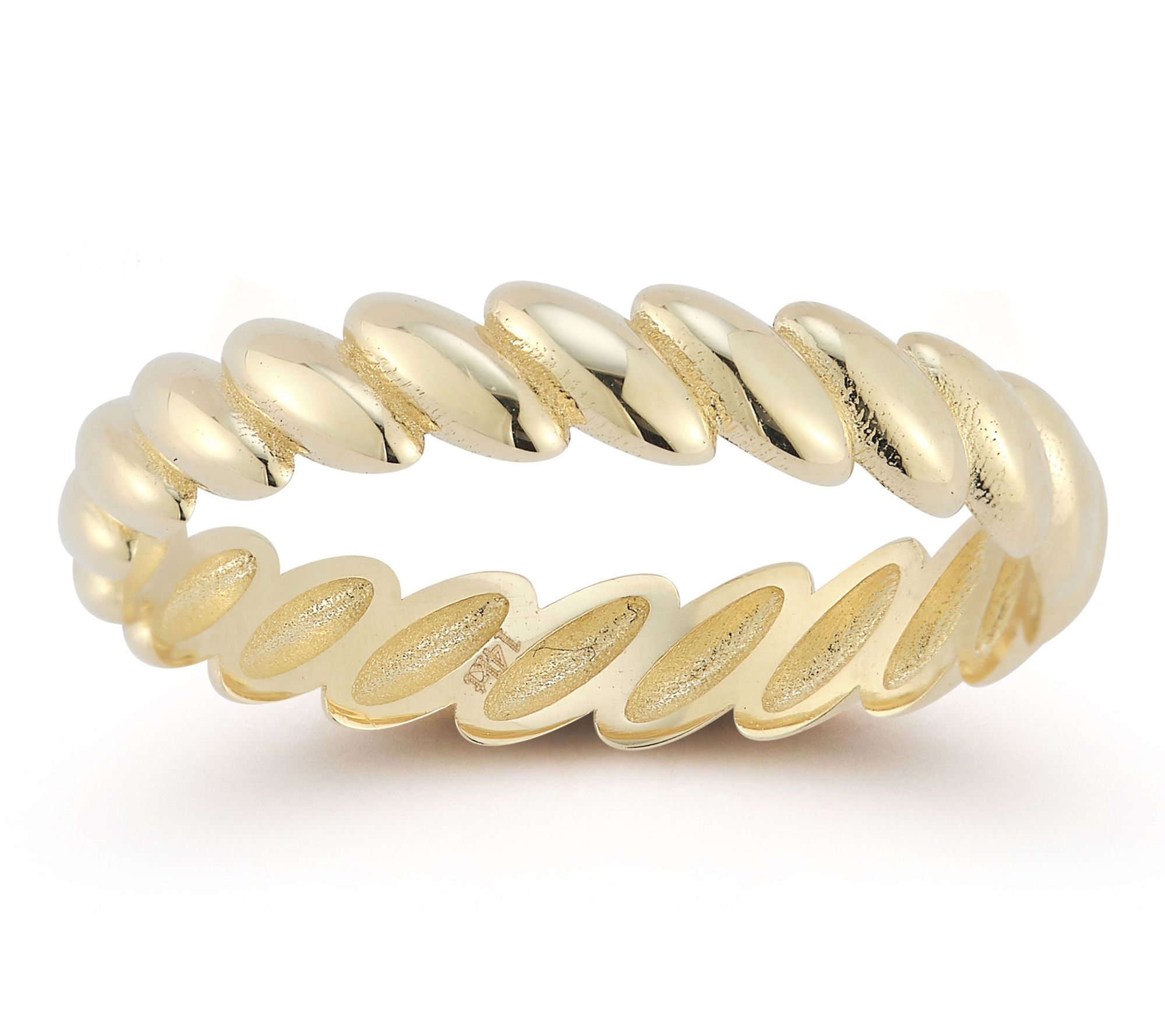 Luminosa Gold Marquise Twist Ring, 14K