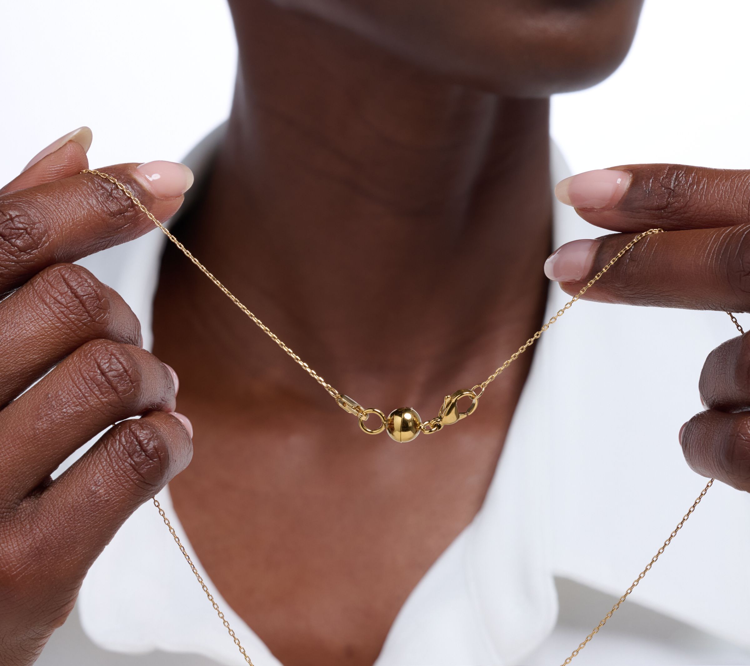 Steel By Design Set of 3 Multi Size Magnetic Clasps | QVC