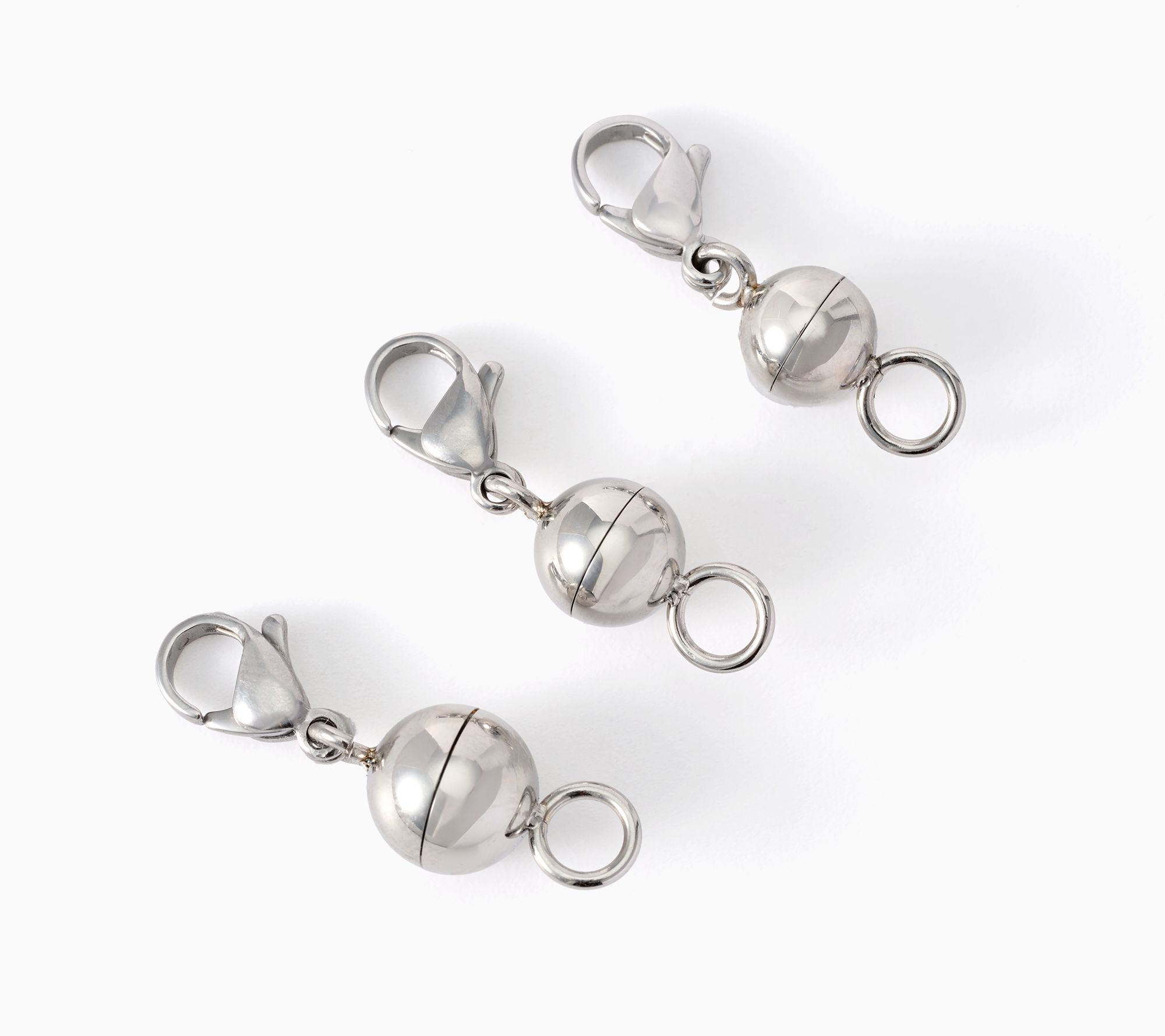 Steel By Design Set of 3 Multi Size Magnetic Clasps