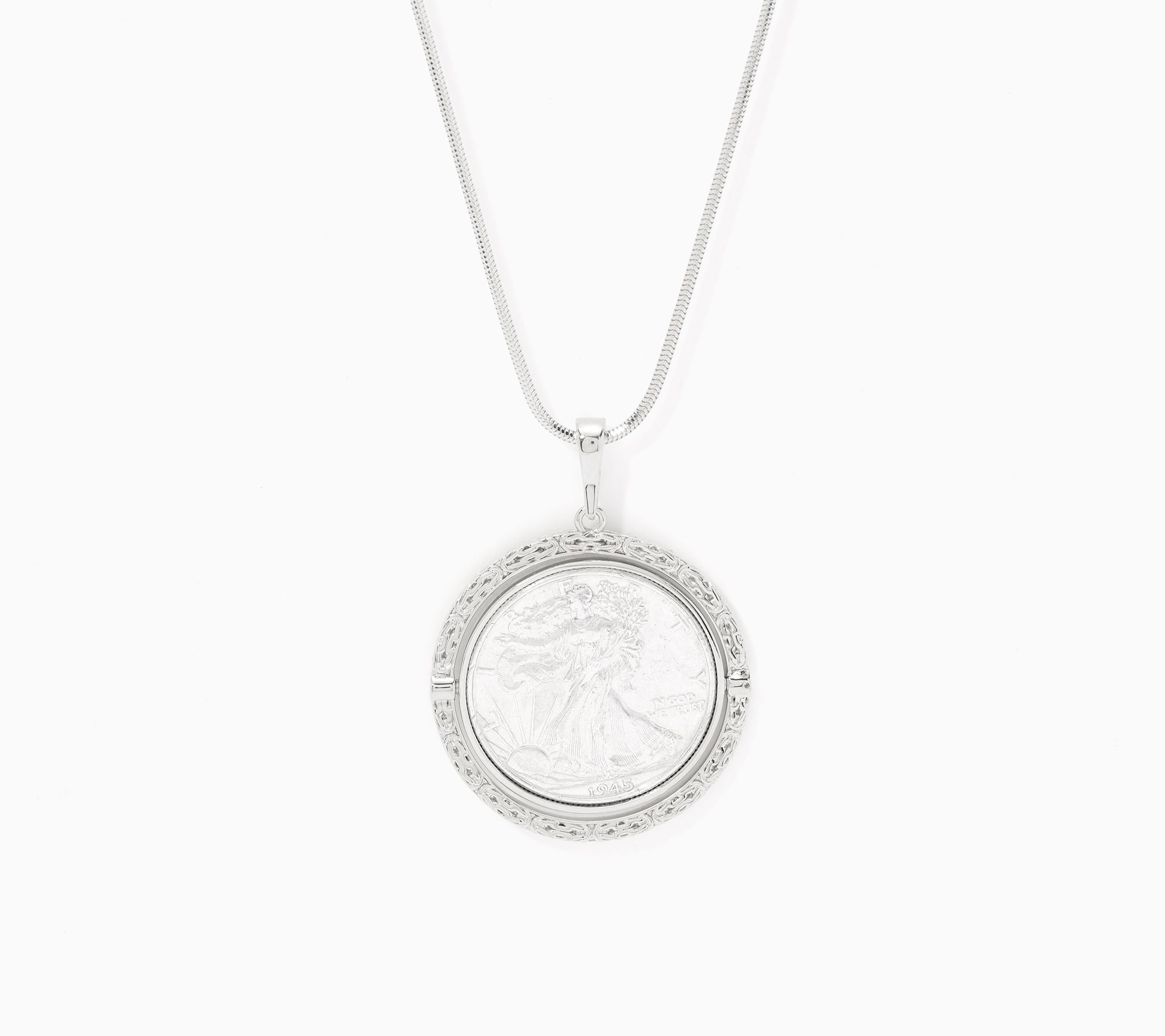 David Markstein Genuine Liberty Coin Americana Necklace