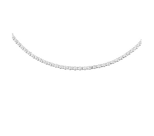 UltraFine Silver 18" Popcorn Chain Necklace, 6.8g