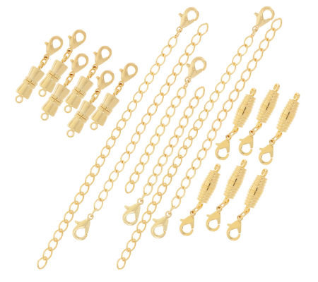 Set of 12 Magnetic Jewelry Clasps w/6 Extenders - Page 1 — QVC.com