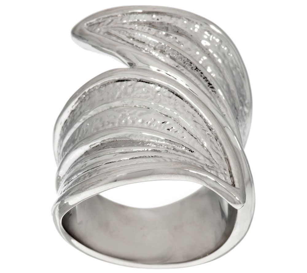 Qvc stainless sale steel rings