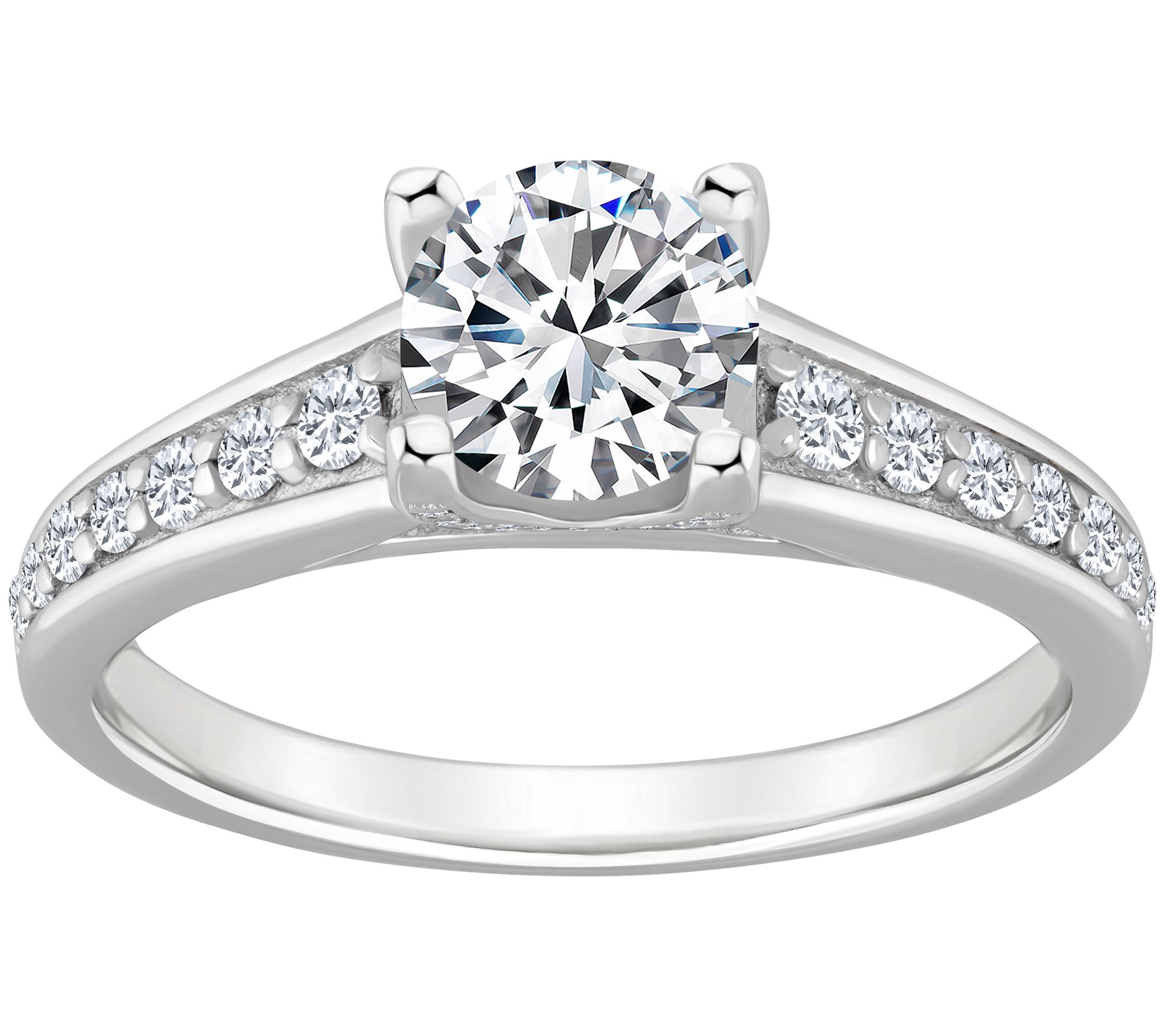 Affinity 1.25 cttw Diamond Engagement Rin g, 14K Gold