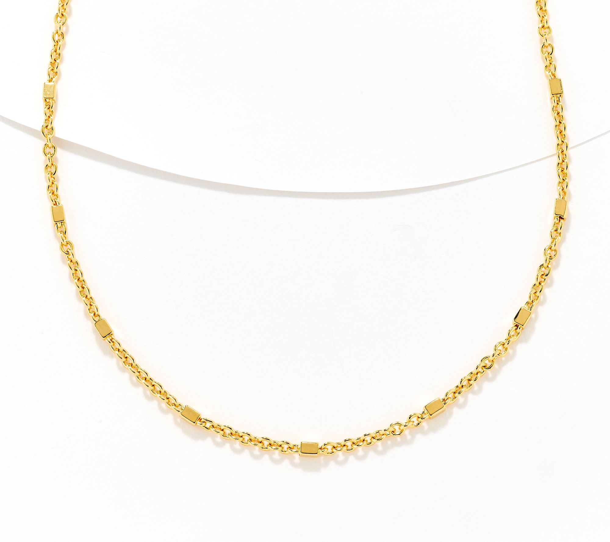 David Markstein Bronze Premiere Luxe Cube 18" + 2" Necklace