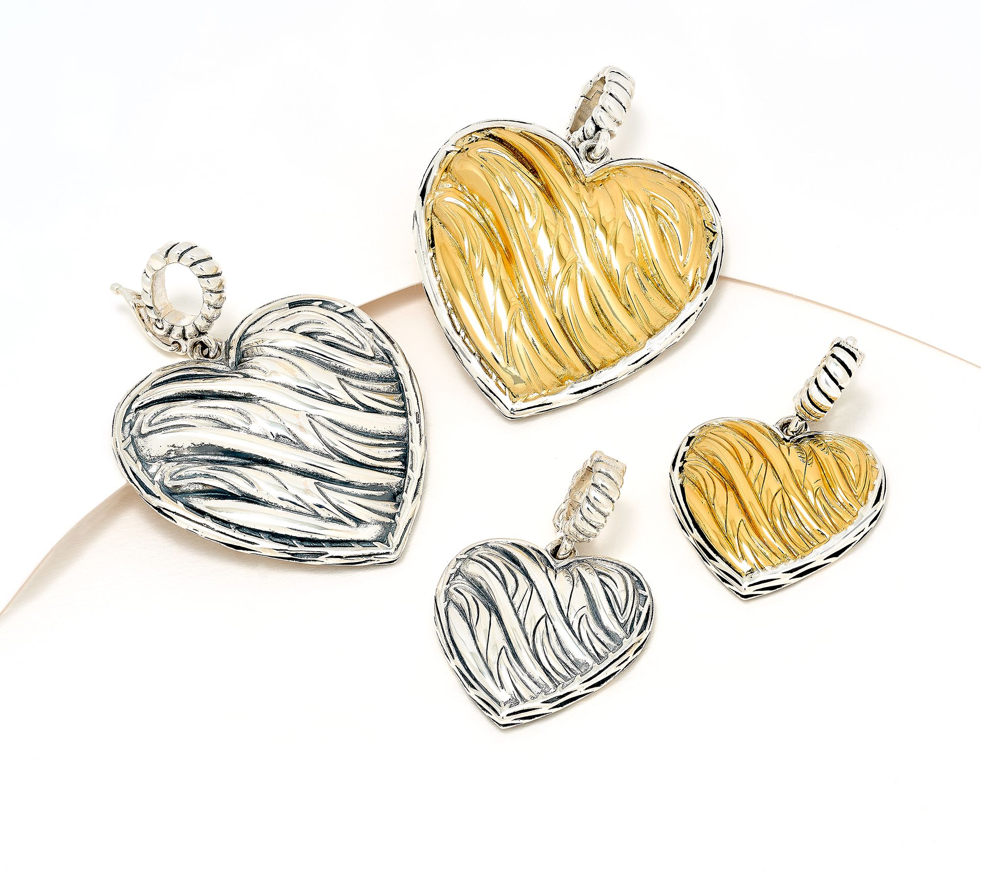 Christian James by Scott Grimes Ripple Heart Enhancer - QVC.com