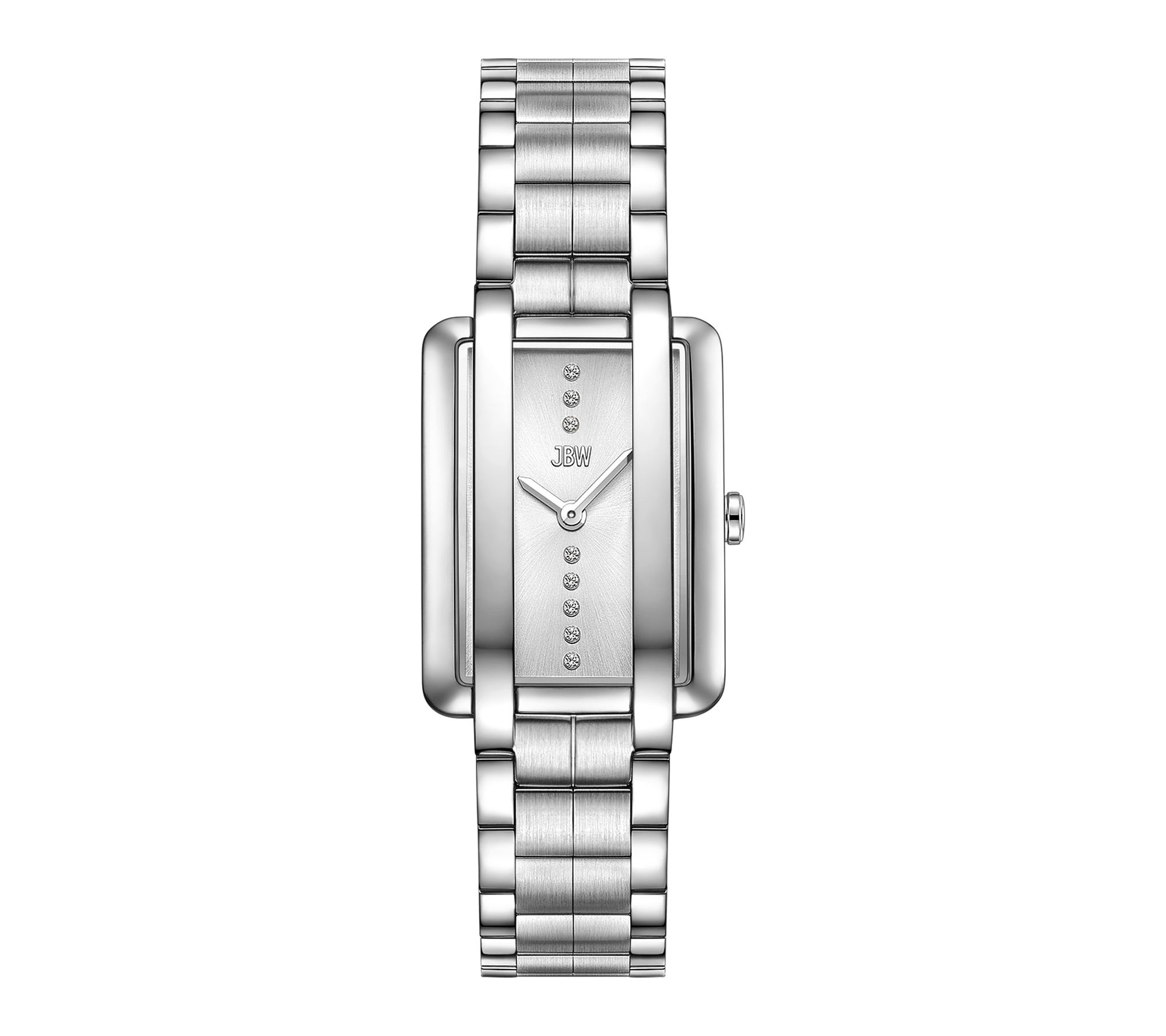 JBW Women's Mink Stainless Lab Grown Diamond Ac cent Watch