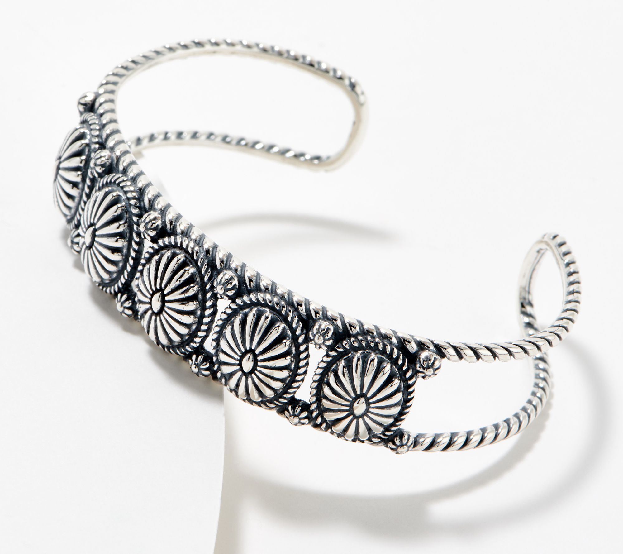 Gold, Silver Wide Statement Bangle Deep Navy Calf Hair Cuff BLC005