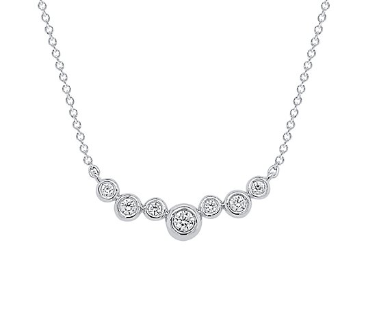 Accents by Affinity Diamond Necklace, SterlingSilver
