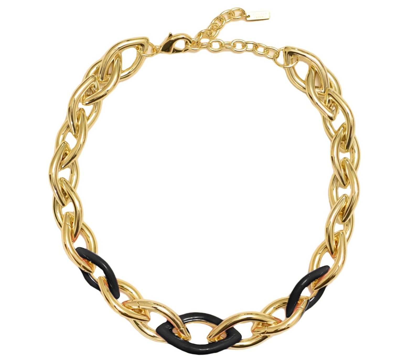 Adriana Pappas Designs Enamel Link Necklace