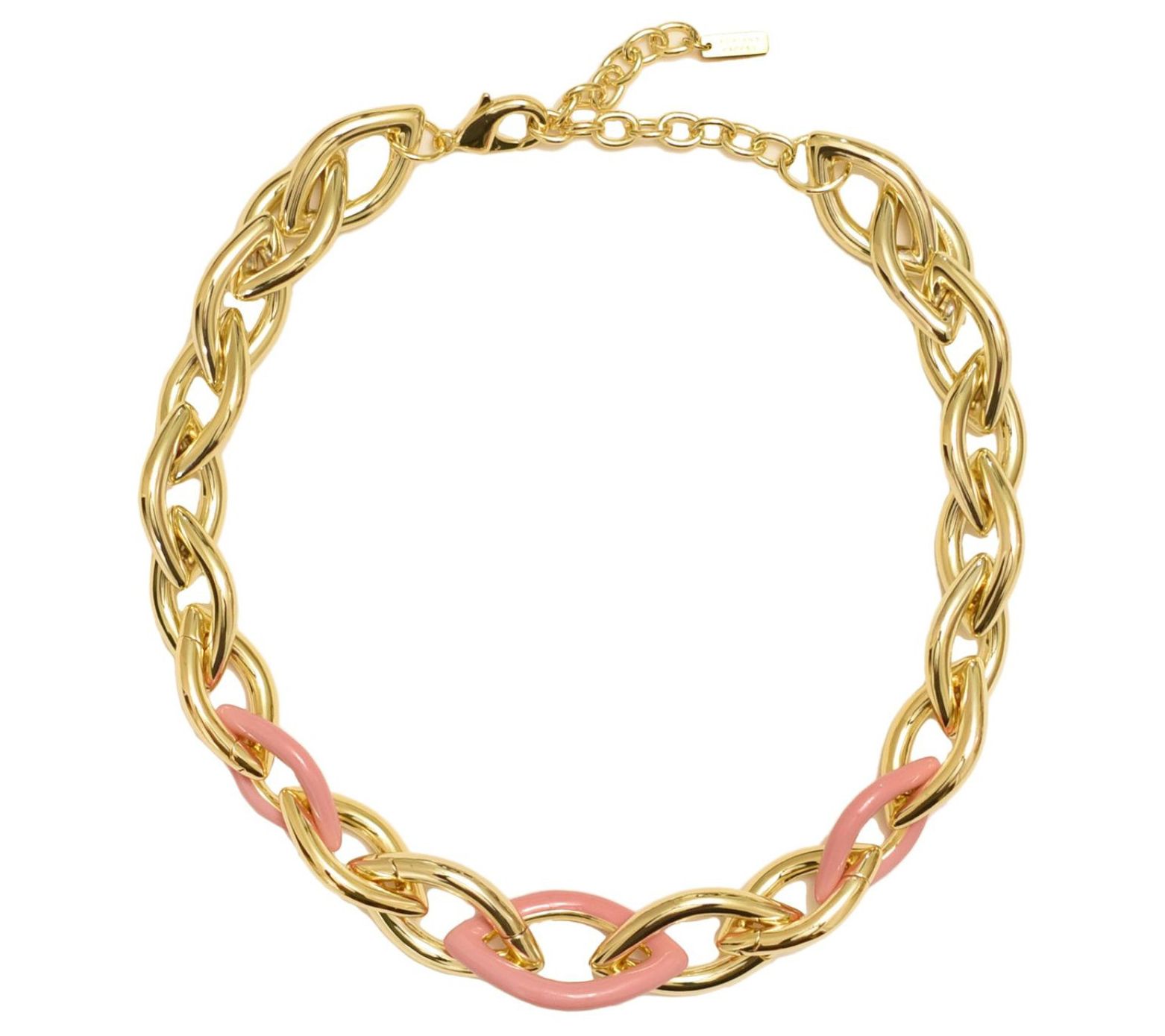 Adriana Pappas Designs Enamel Link Necklace