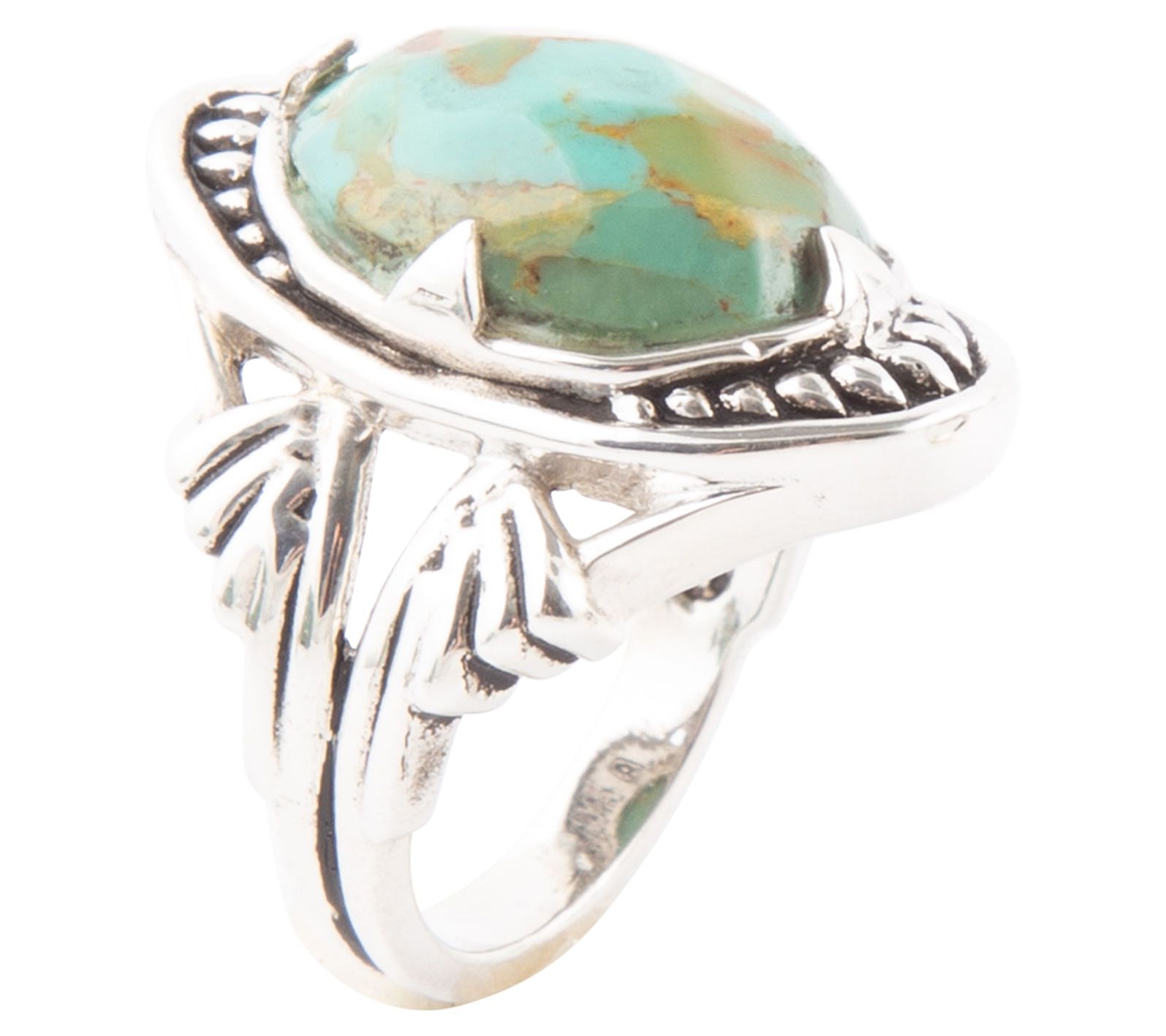 Barse Artisan Crafted Sweet Dreams Turquoise Ring