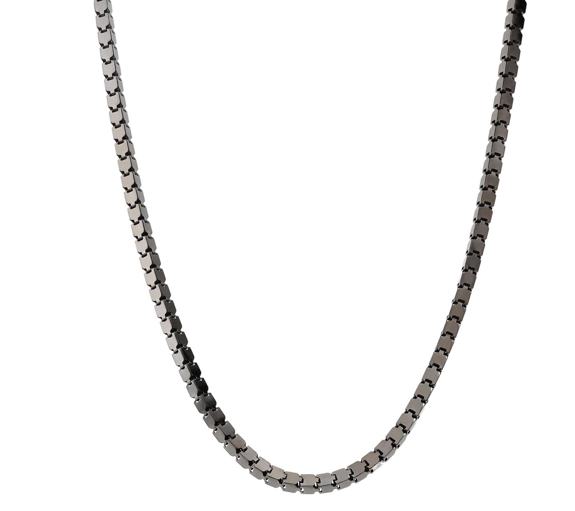 David Markstein Sterling Silver Super Cube 18"Necklace