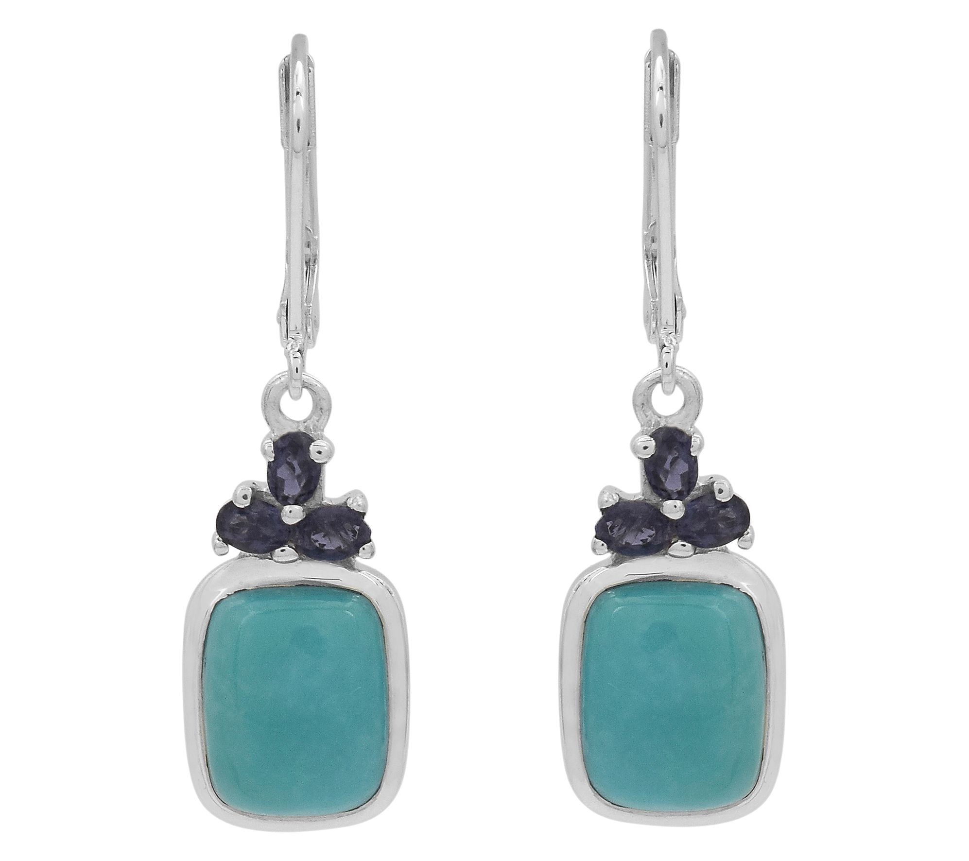 Affinity Gems Multi-Gemstone Lever Back Earrings, Sterling