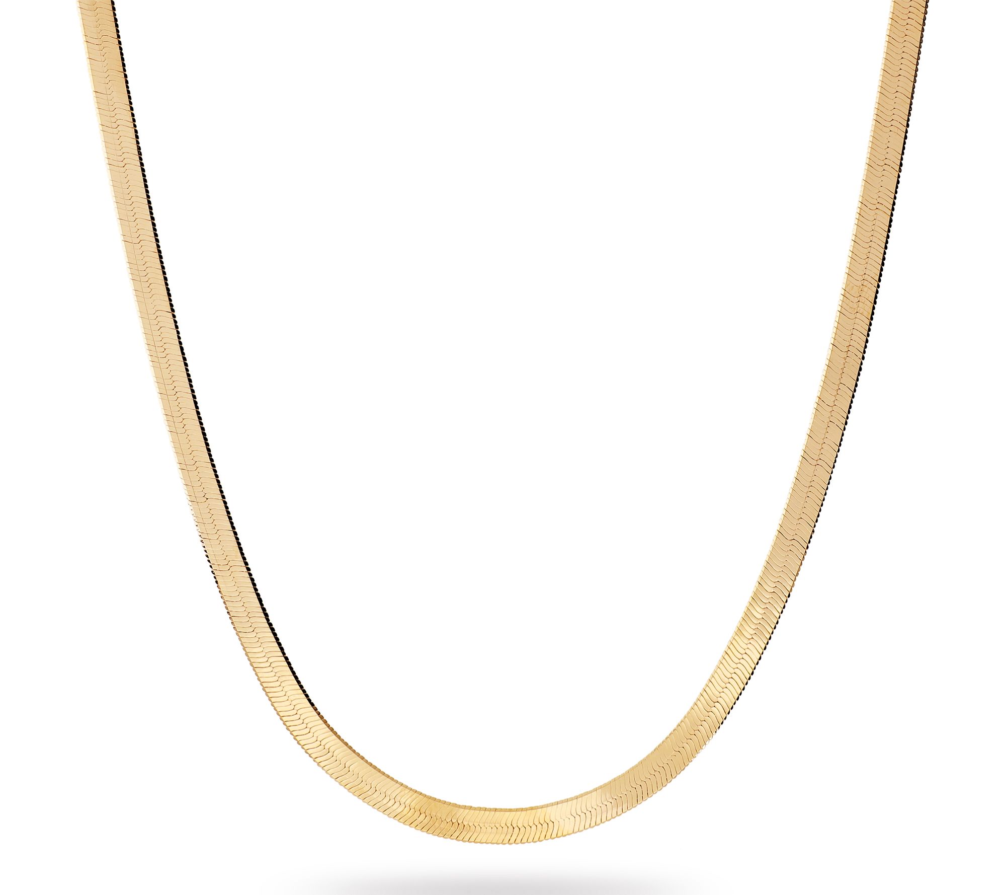David Markstein Bronze 18" Herringbone Necklace