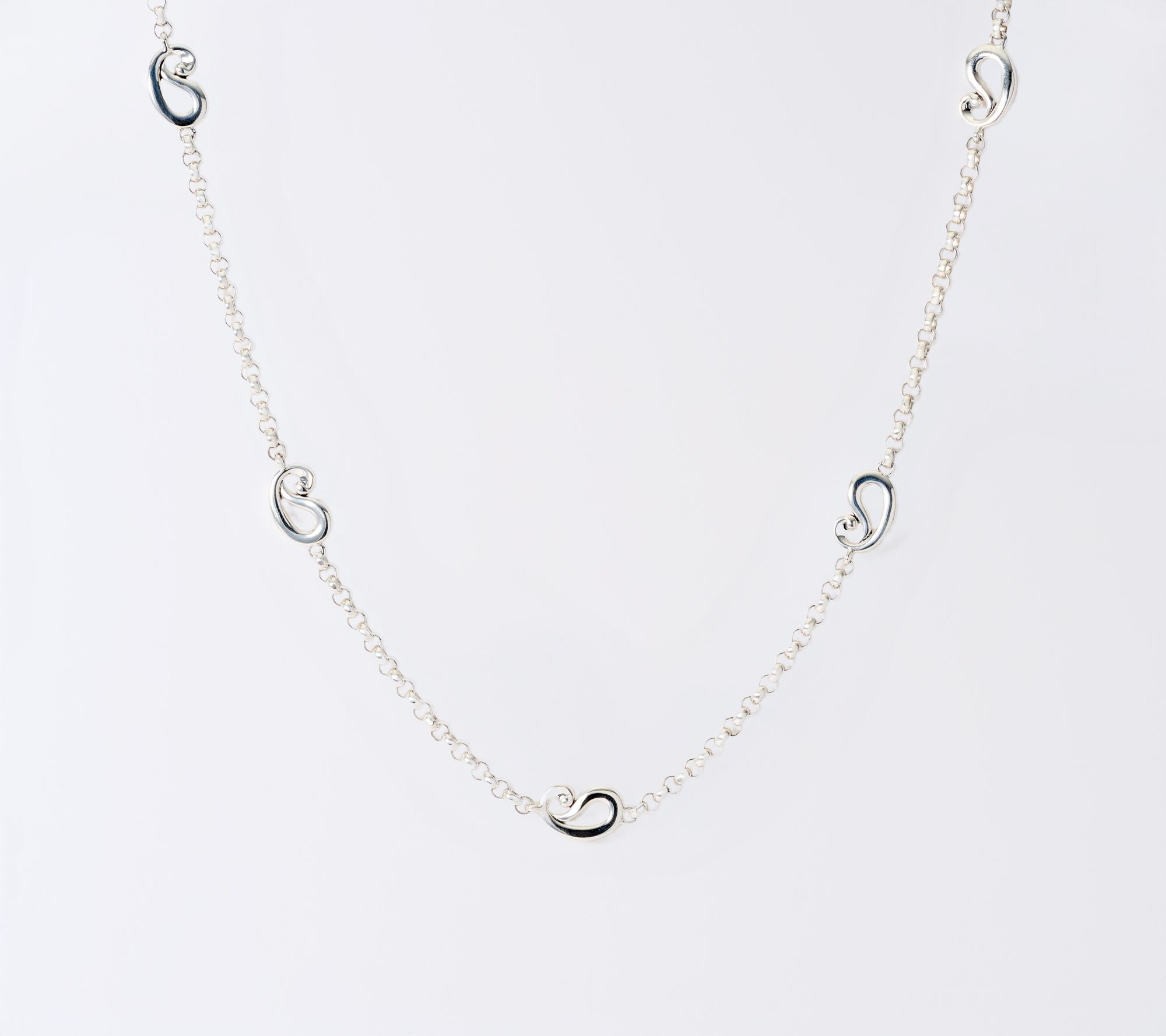 Third Person Sterling Silver Creative Soul Paisley Necklace