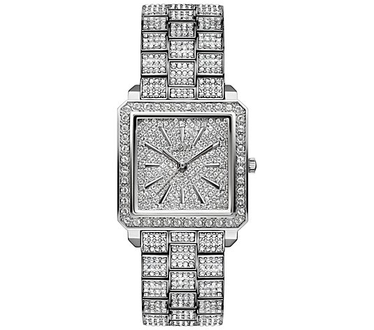 JBW Women's Cristal 1/10 cttw Diamond StainlessSteel Watch