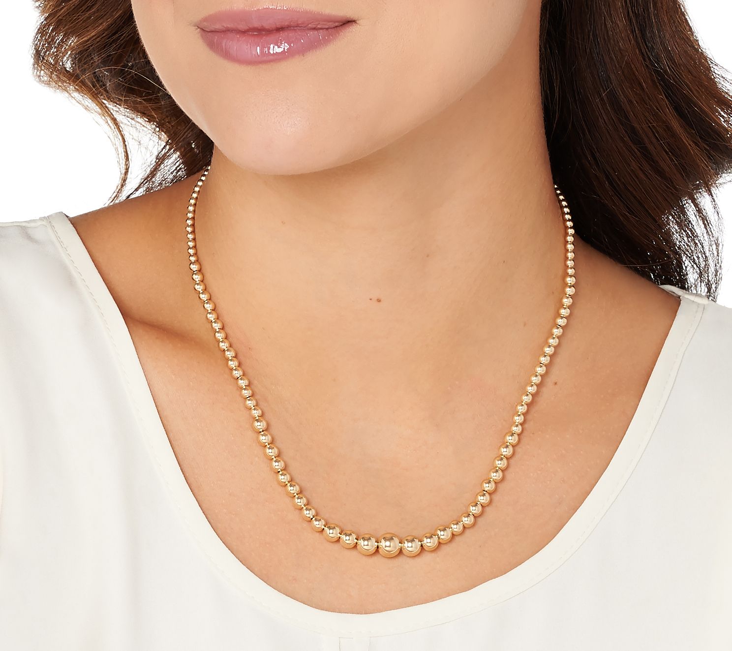 Qvc 14k clearance gold necklace