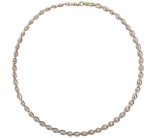 Arte d' Oro Diamond-Cut 20" Omega Necklace, 18K, 22.9g