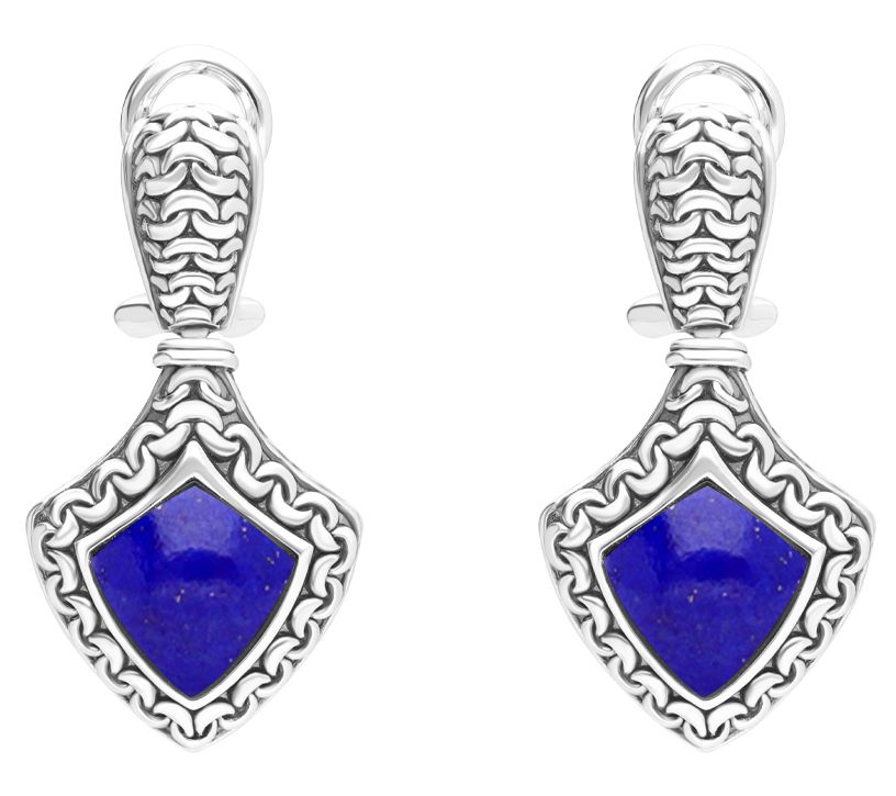 Tiffany Kay Studio Sterling Silver L apis Earrings