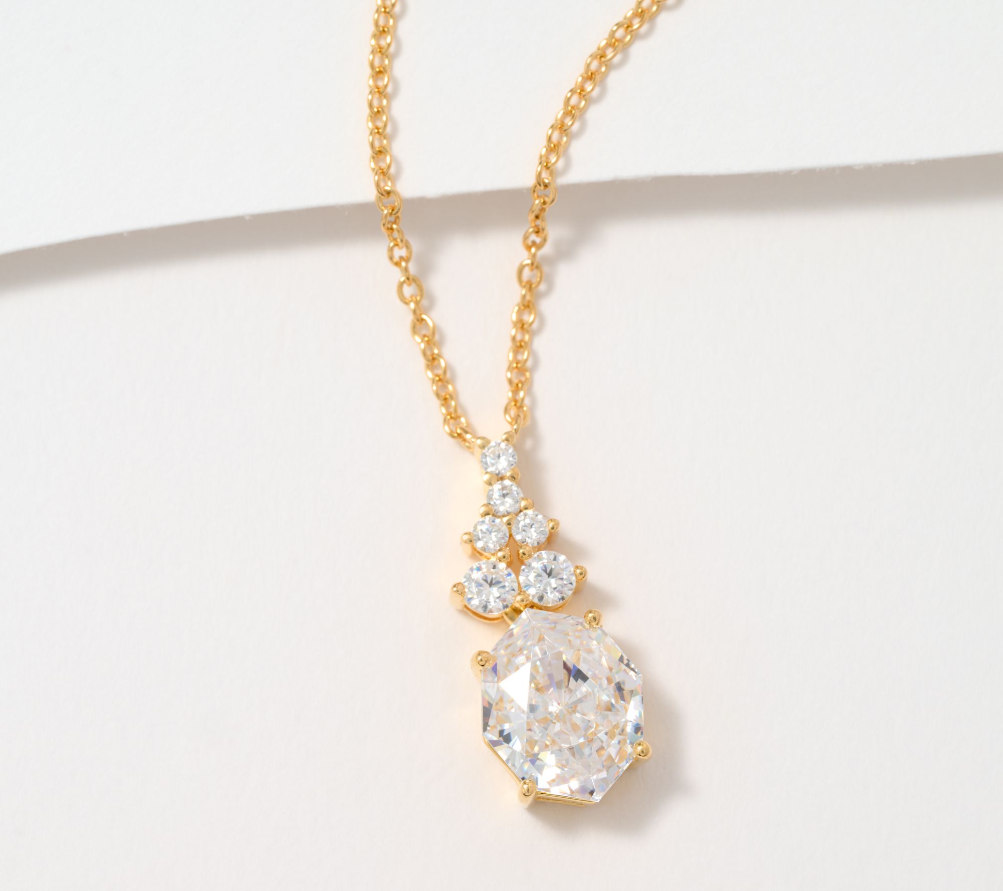 Diamonique x Kathy Levine Grand Sancy Perpetual Necklace