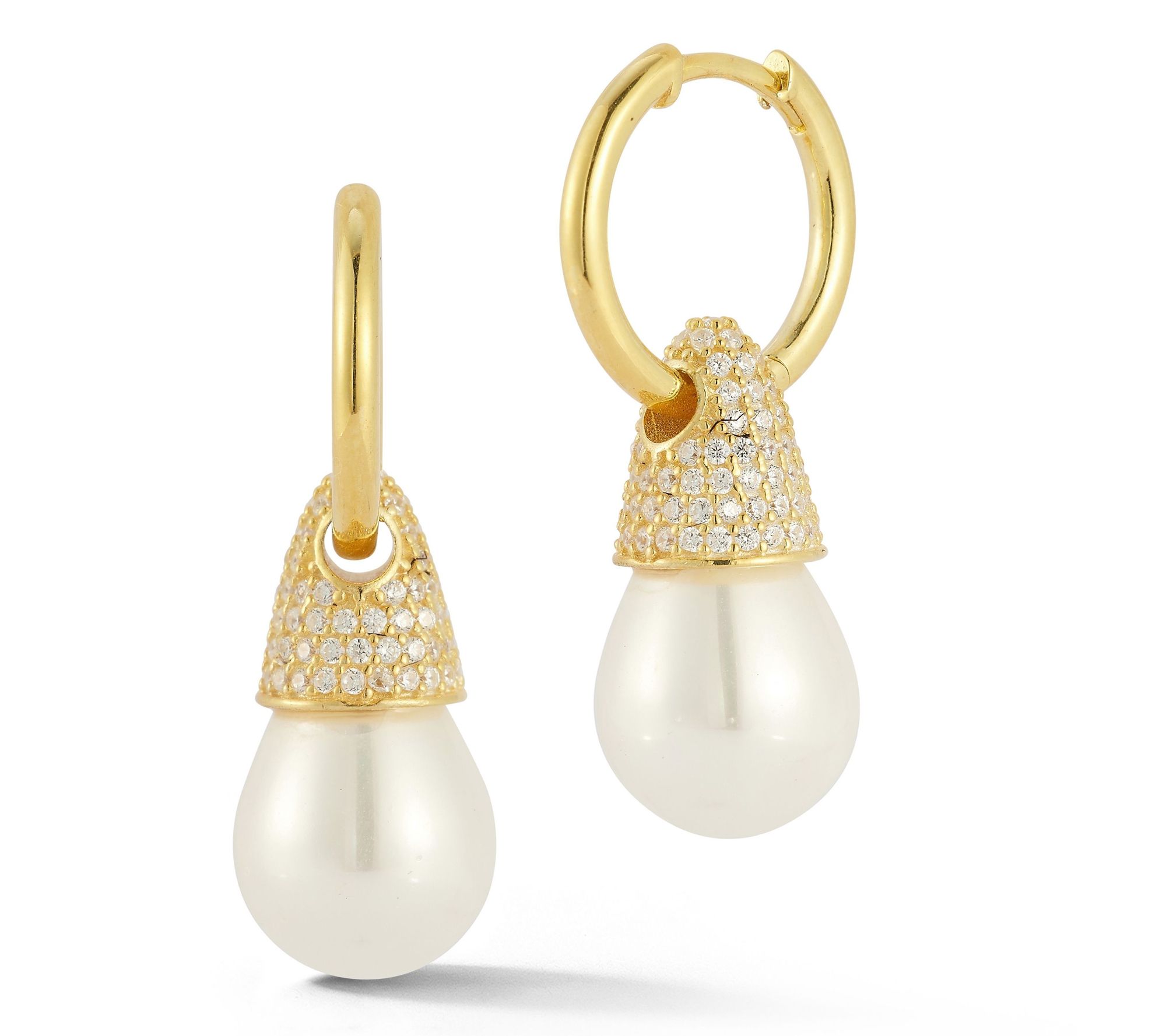 Sterlina Silver Cultured Pearl Statement Earrings, Sterling