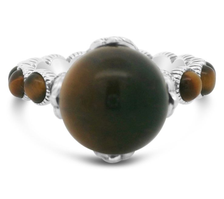 Tiffany Kay Studio Sterling Silver Gemstone Beaded Ring