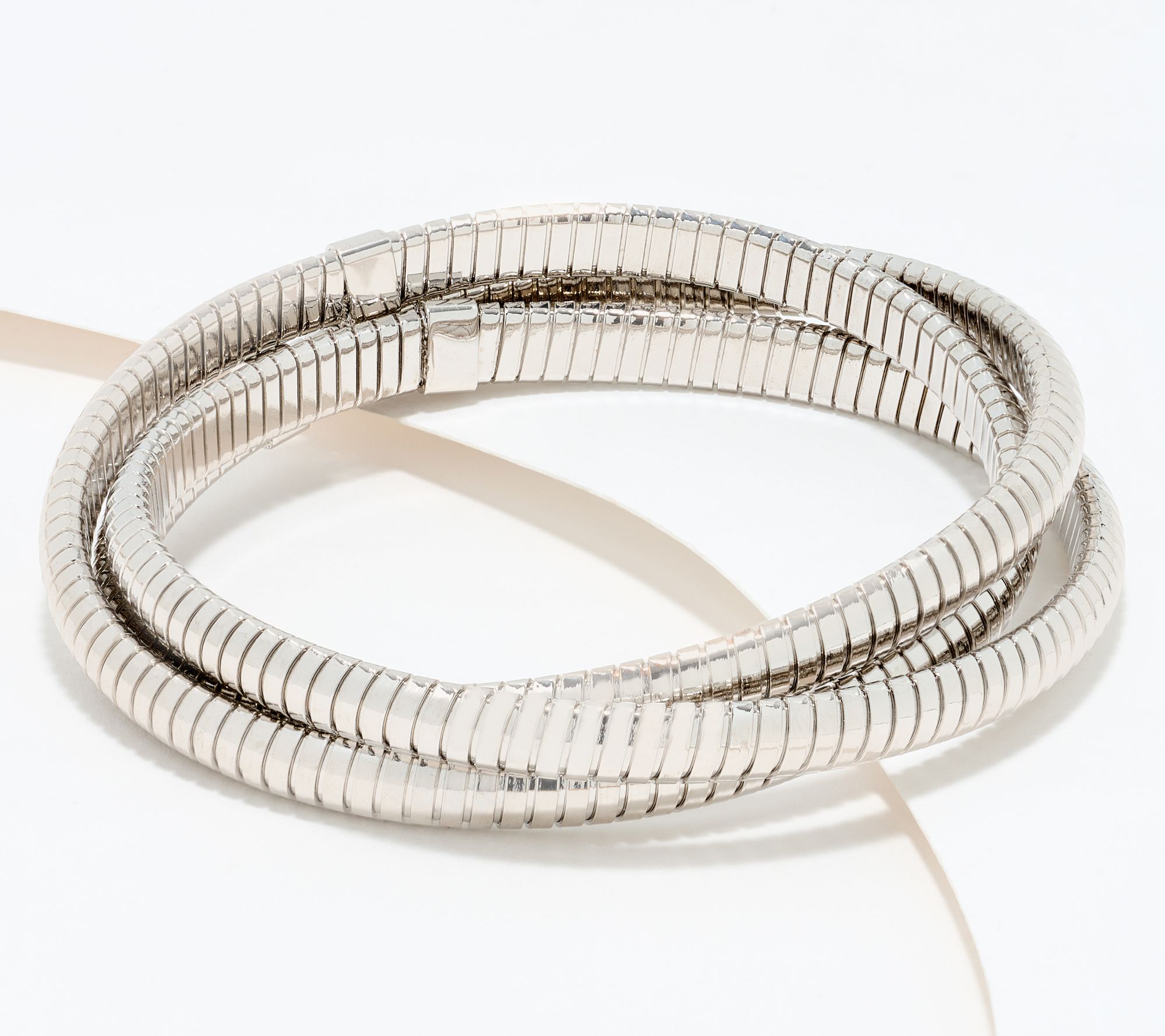 "As Is" David Markstein Bronze Three Strand Tubogas Bracelet