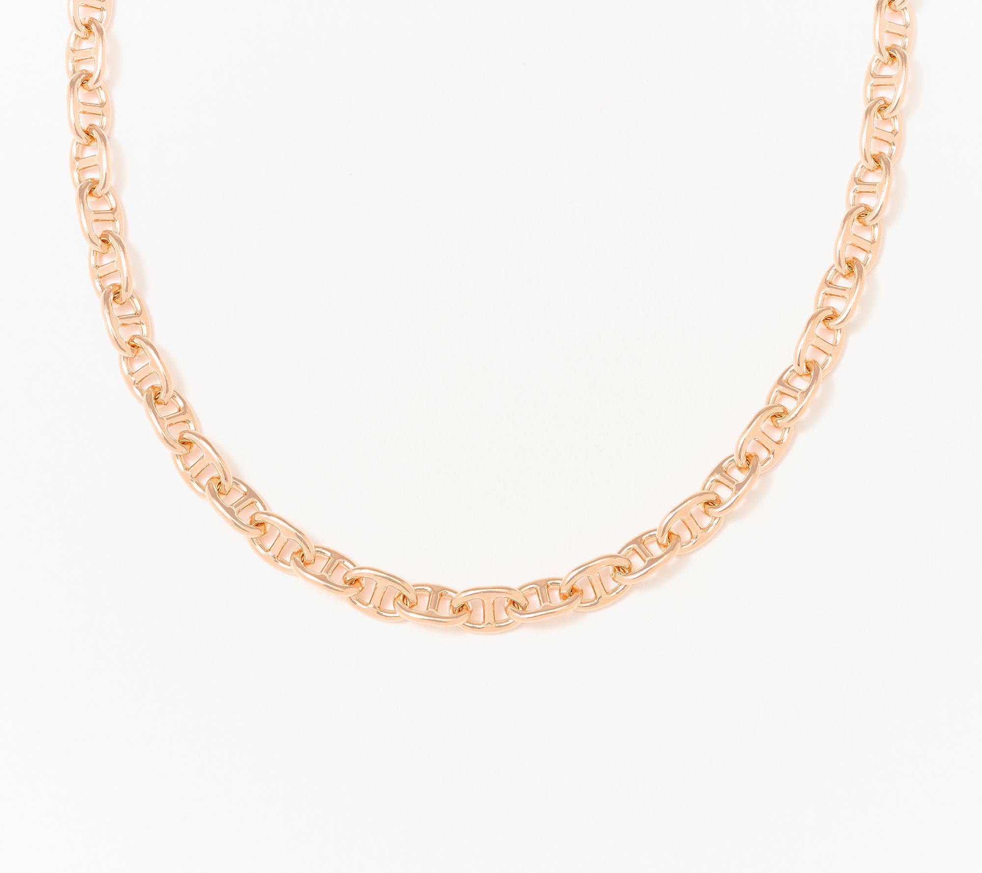 David Markstein Bronze Status Marine Link Necklace 18"