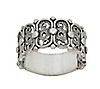 Artisan Crafted Sterling Filigree Band Ring
