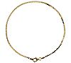 Italian Gold 11" Polished Chain Anklet, 14K 3.4g