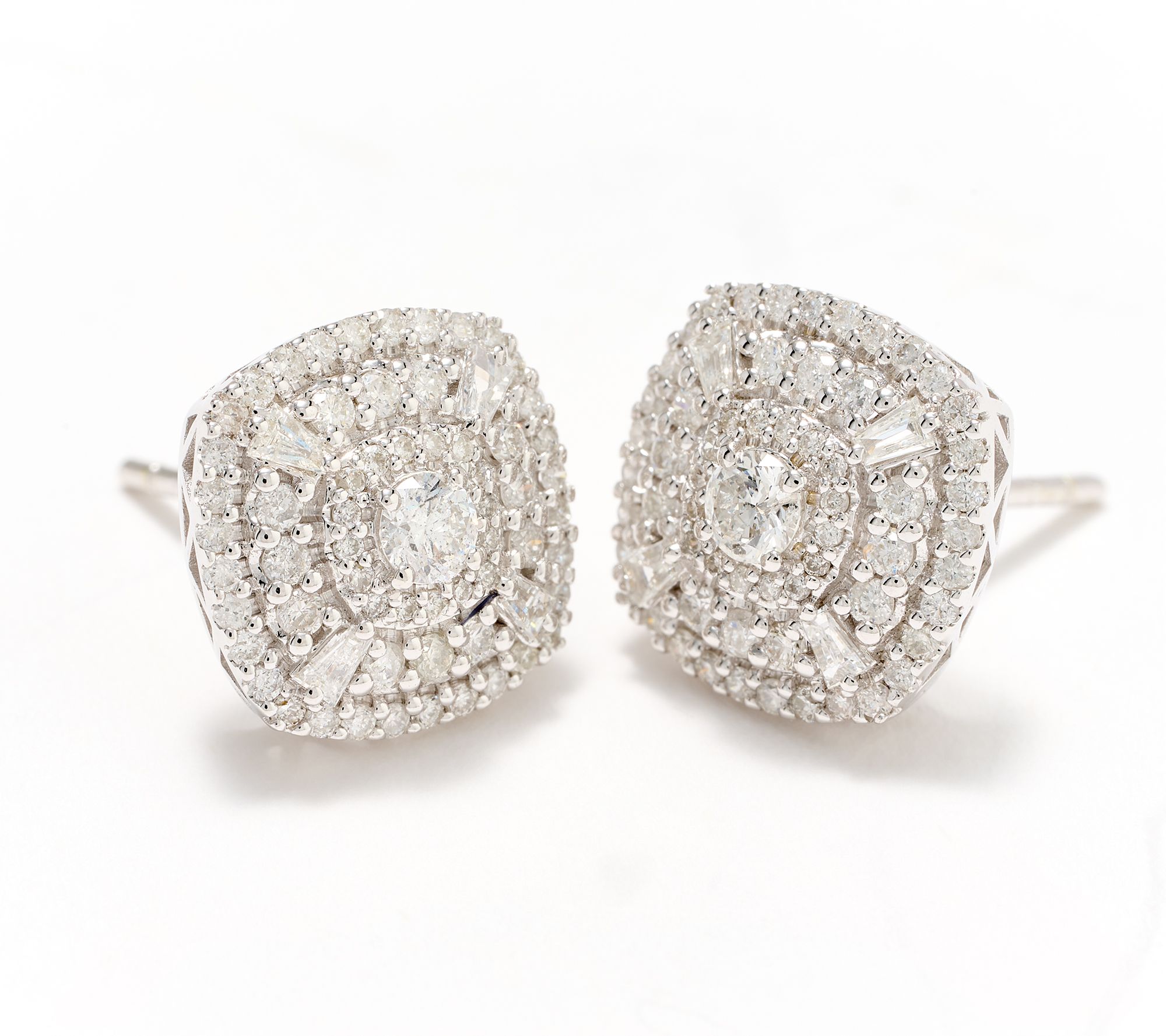 Affinity Diamonds Art Deco Style Diamond 1.00 cttw Earrings