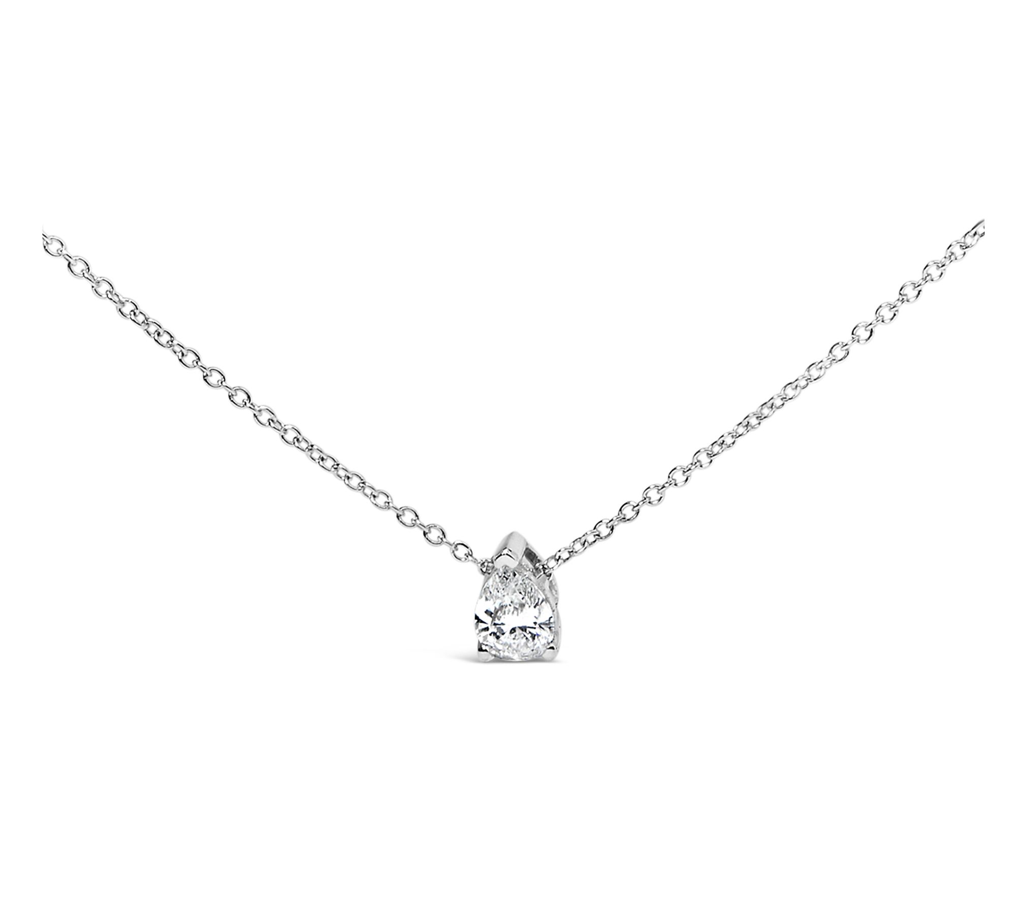 Haus of Brilliance Lab Grown 0.50 cttw Diamond ecklace, 14K