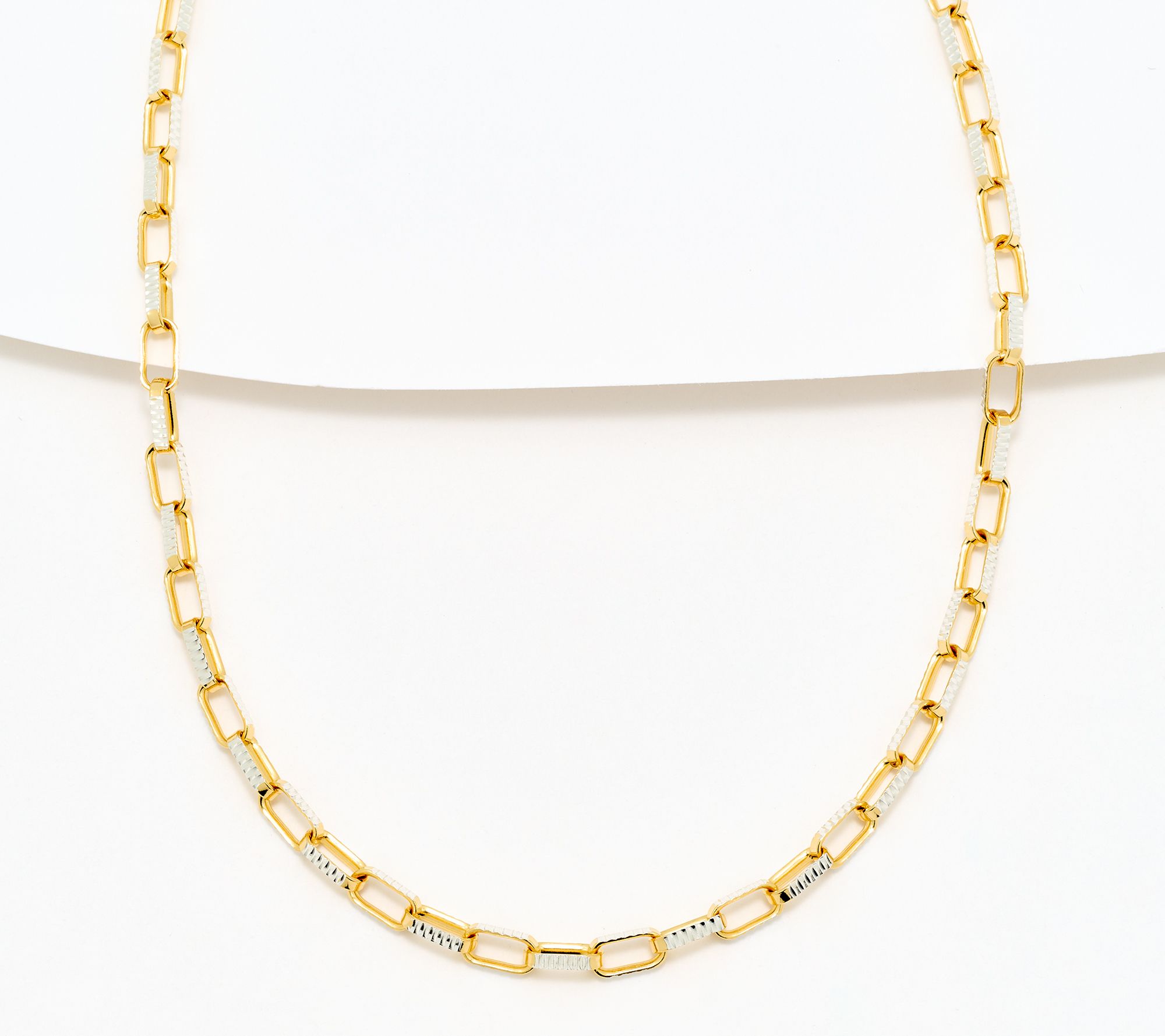 David Markstein Sterling Silver Premiere Luxe 20" Paperclip Necklace