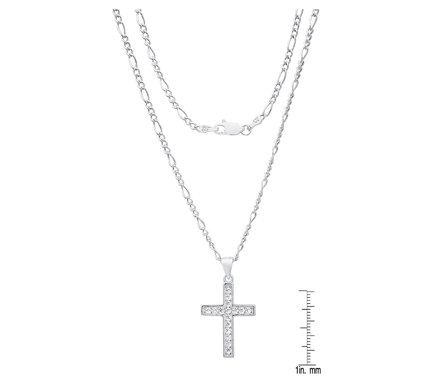 Chi♡ Silpada 'Shining Hope' Sterling Silver Diamond Cross Pendant
