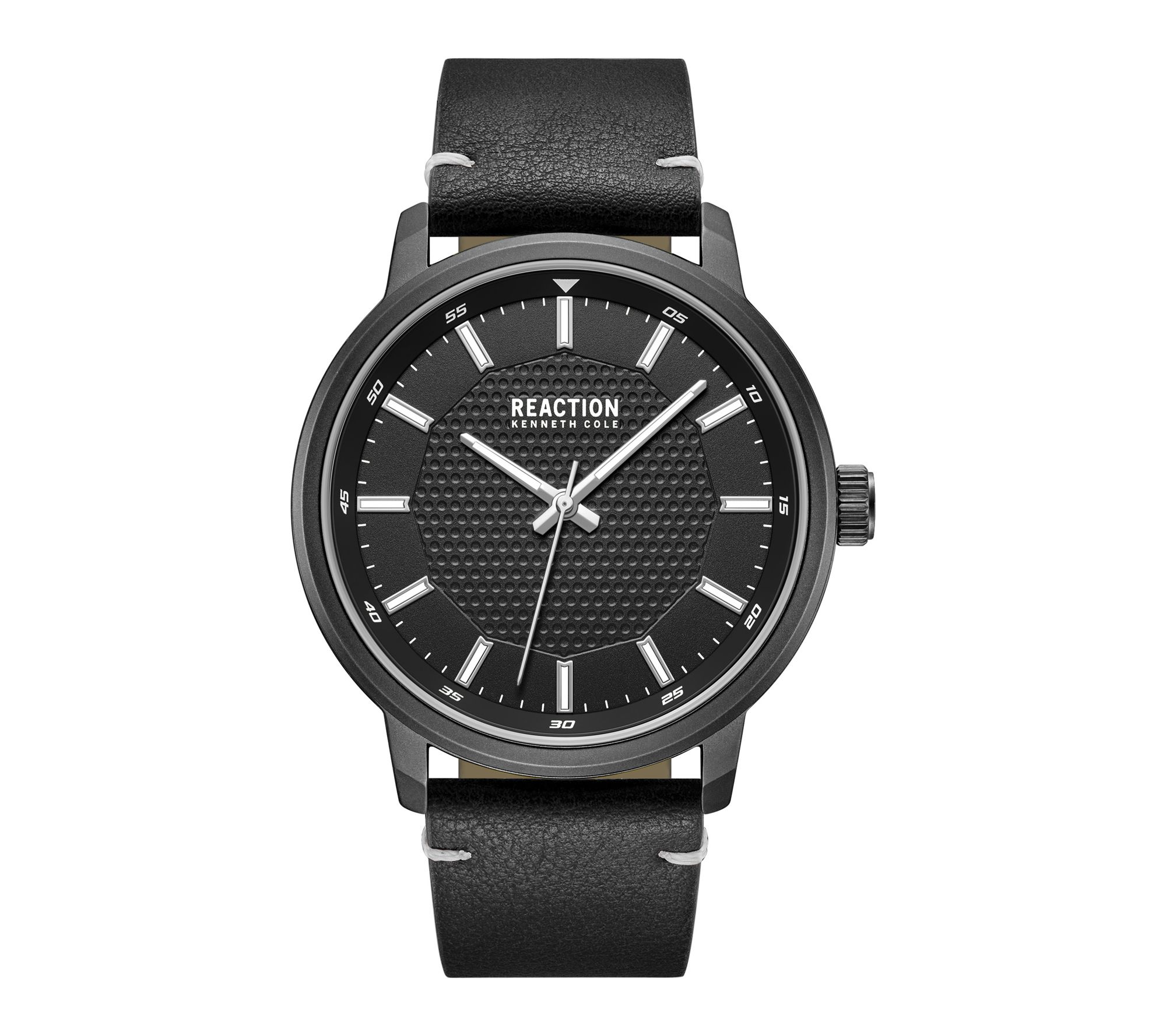 Kenneth Cole Reaction Men's Classic Black Textured Dial Watch