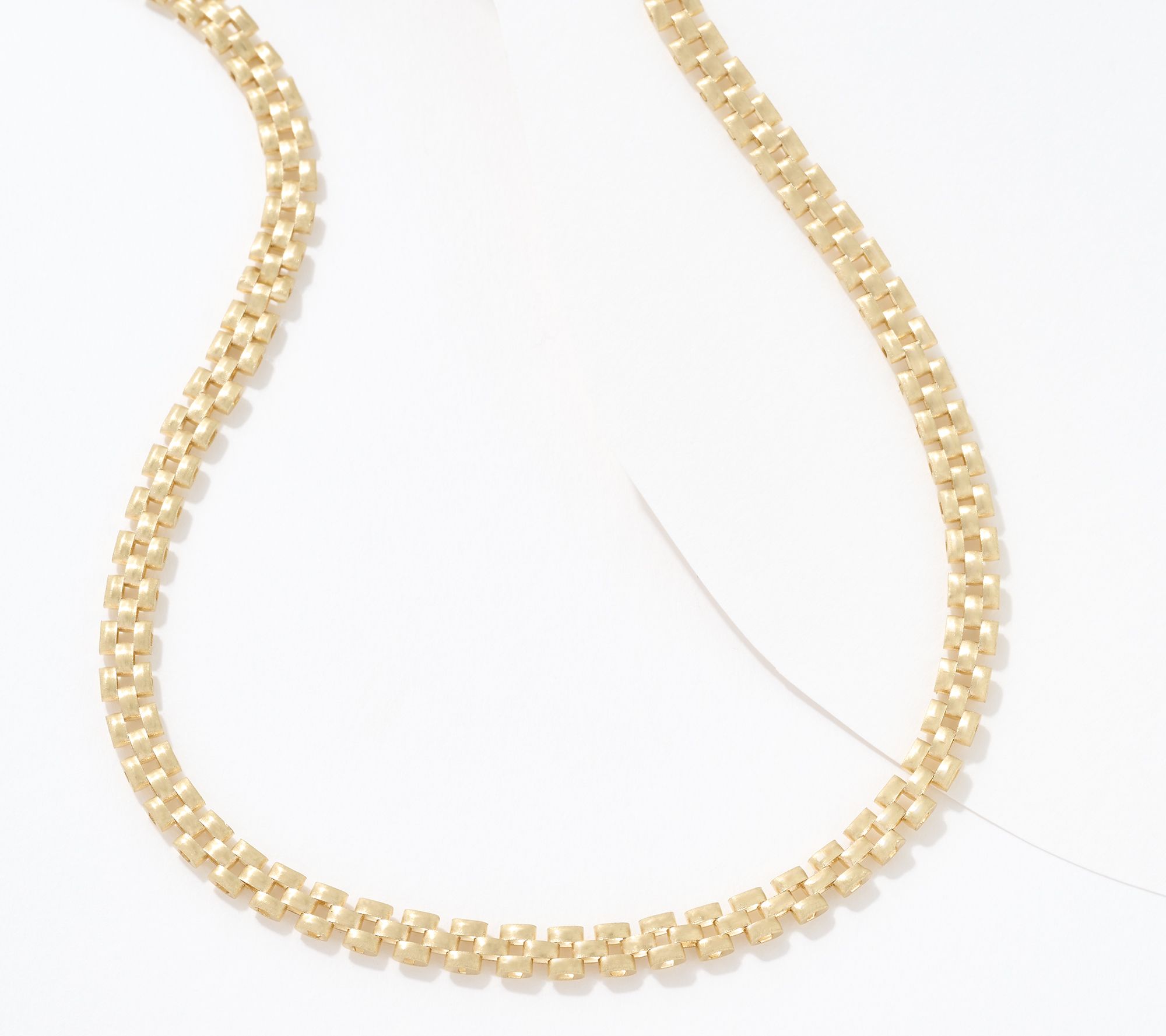 "As Is" EternaGold Panther Link 18" Necklace, 14K Gold, 16g