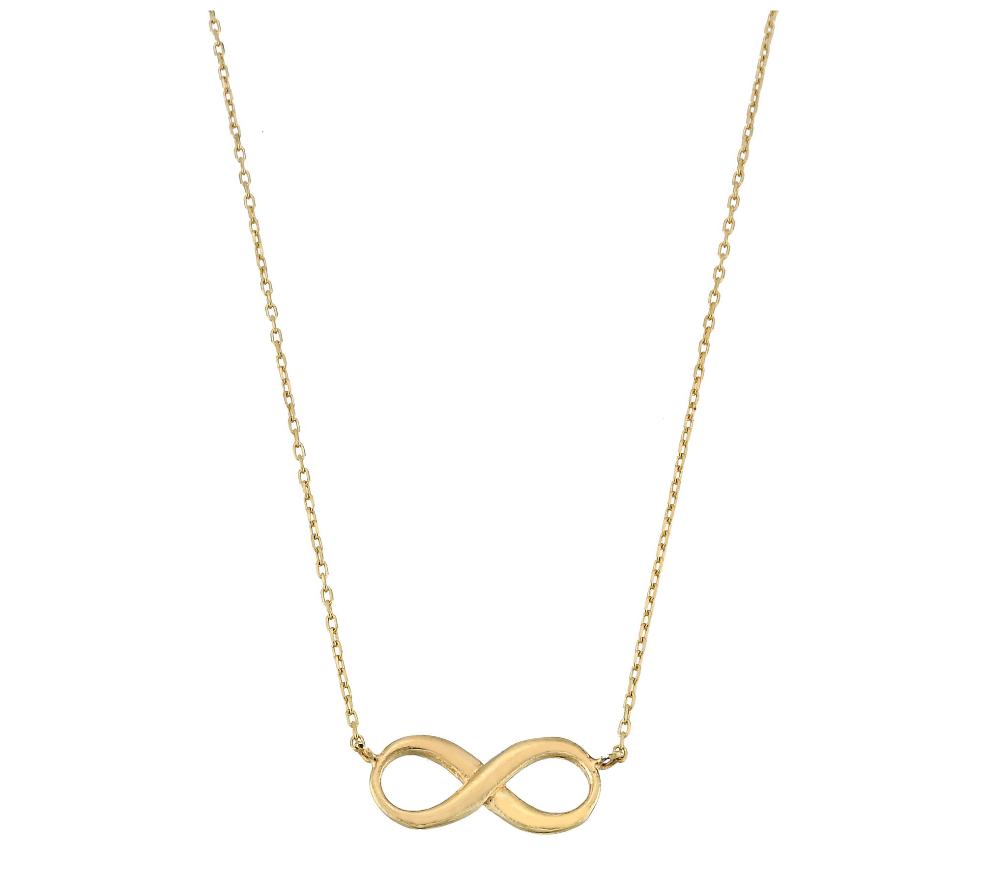Silver Style Infinity Design Necklace, Sterling