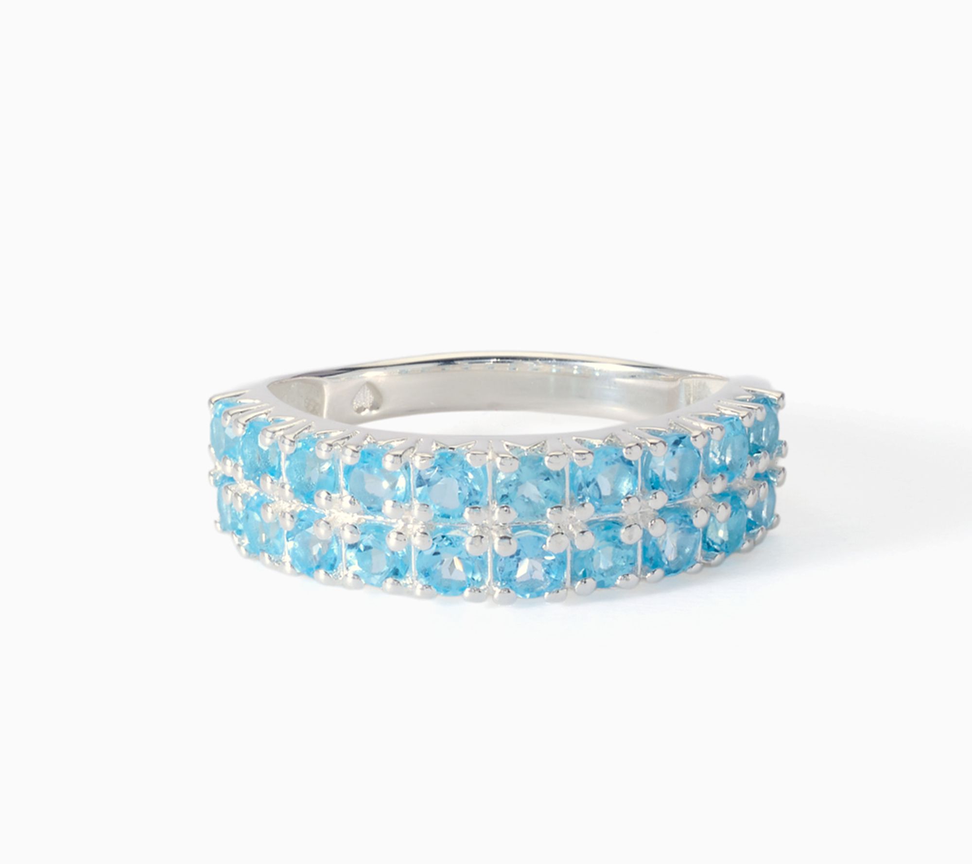 Christian James by Scott Grimes Sterling Ripple Gemstone Ring