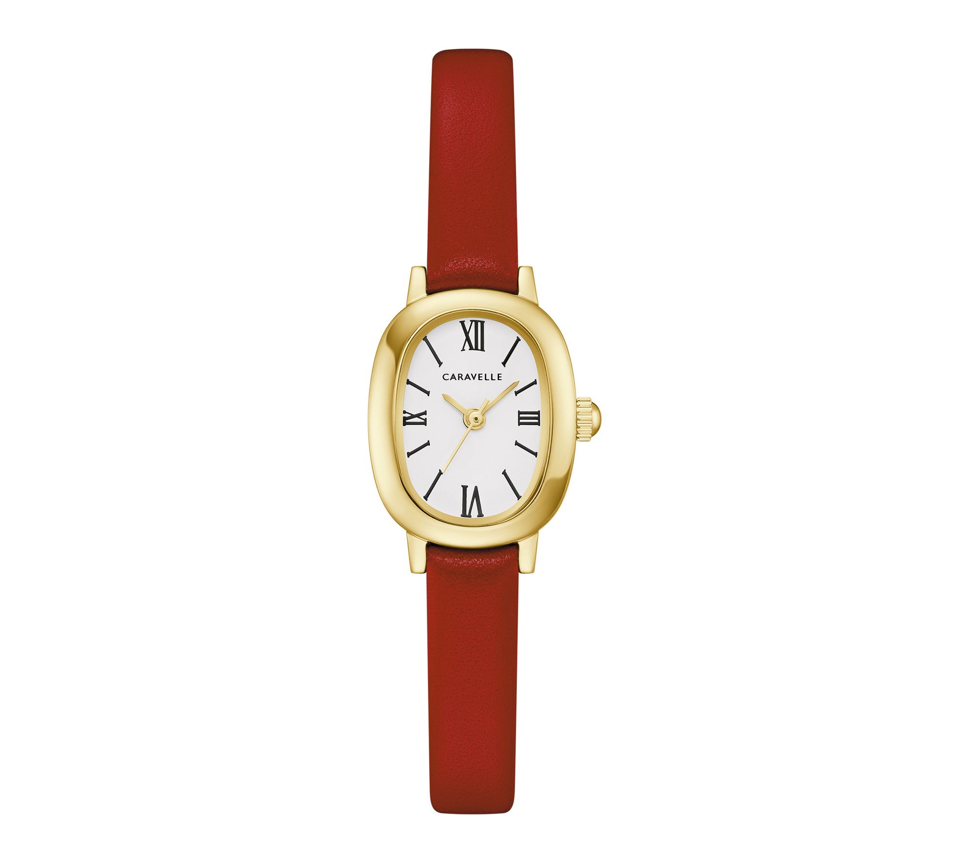 Caravelle x Kevin O'Leary Ladies Quartz Red Band Classic Watch