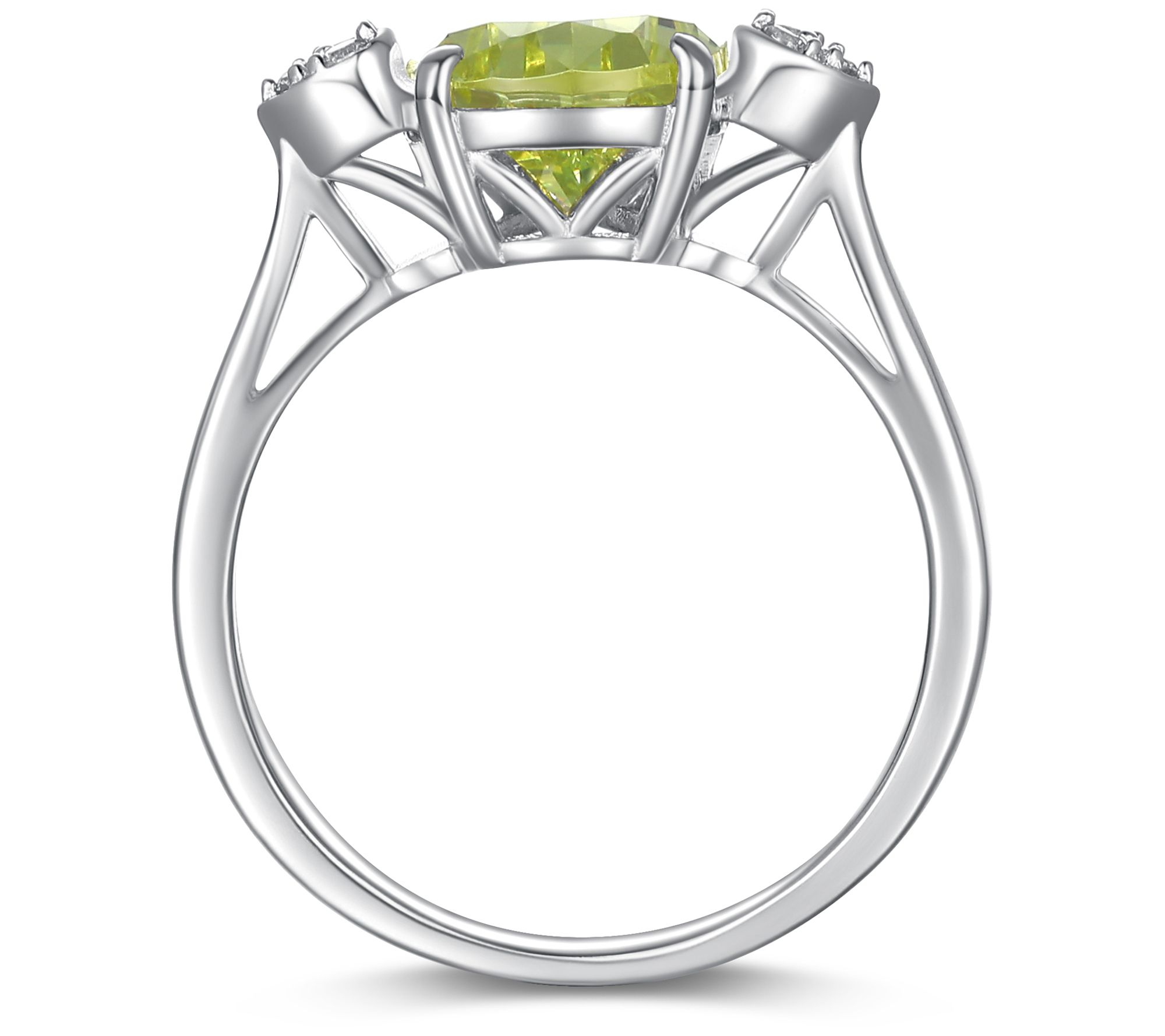 Qvc peridot clearance rings