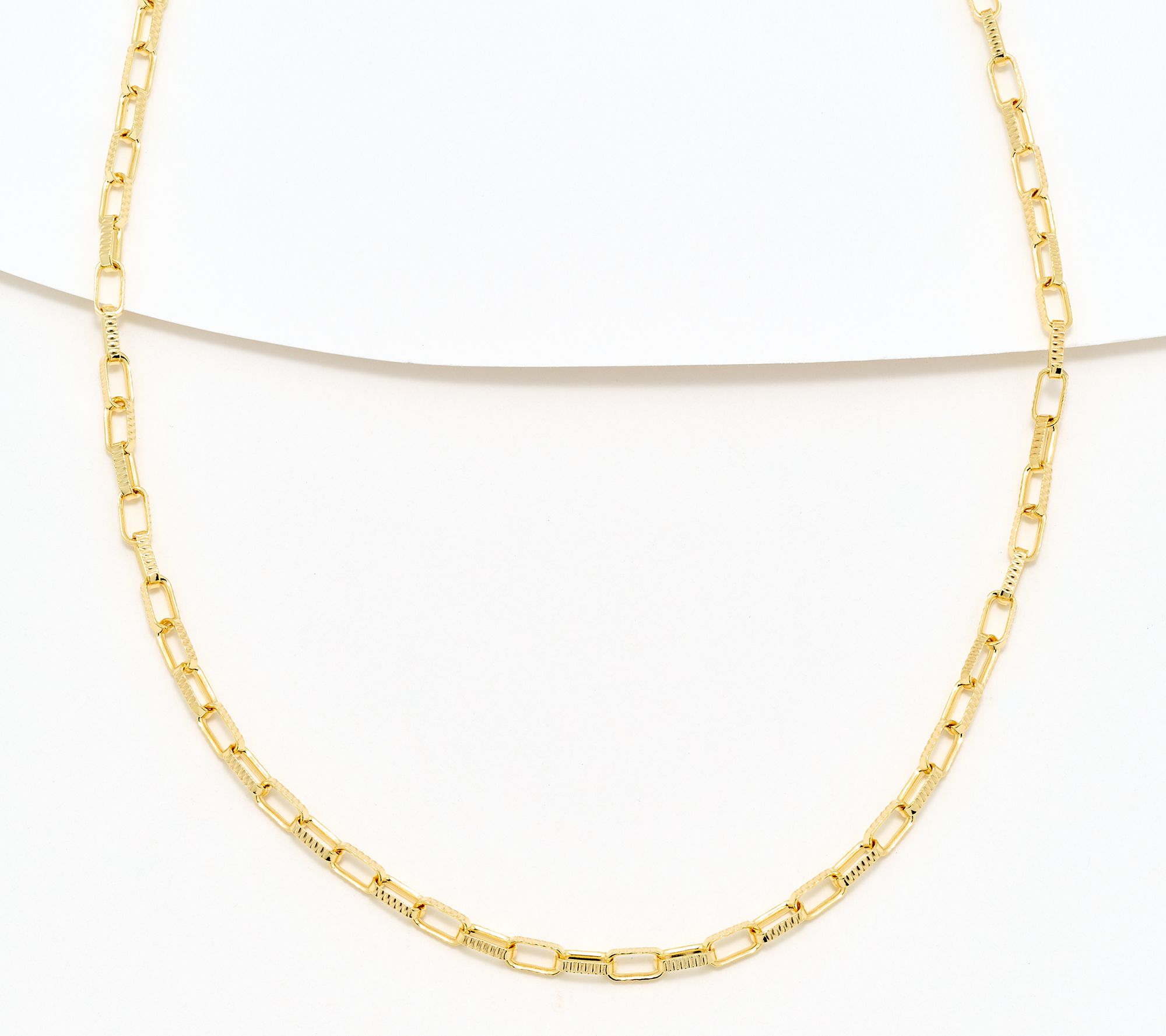 David Markstein Sterling Silver Premiere Luxe Paperclip 22" Necklace