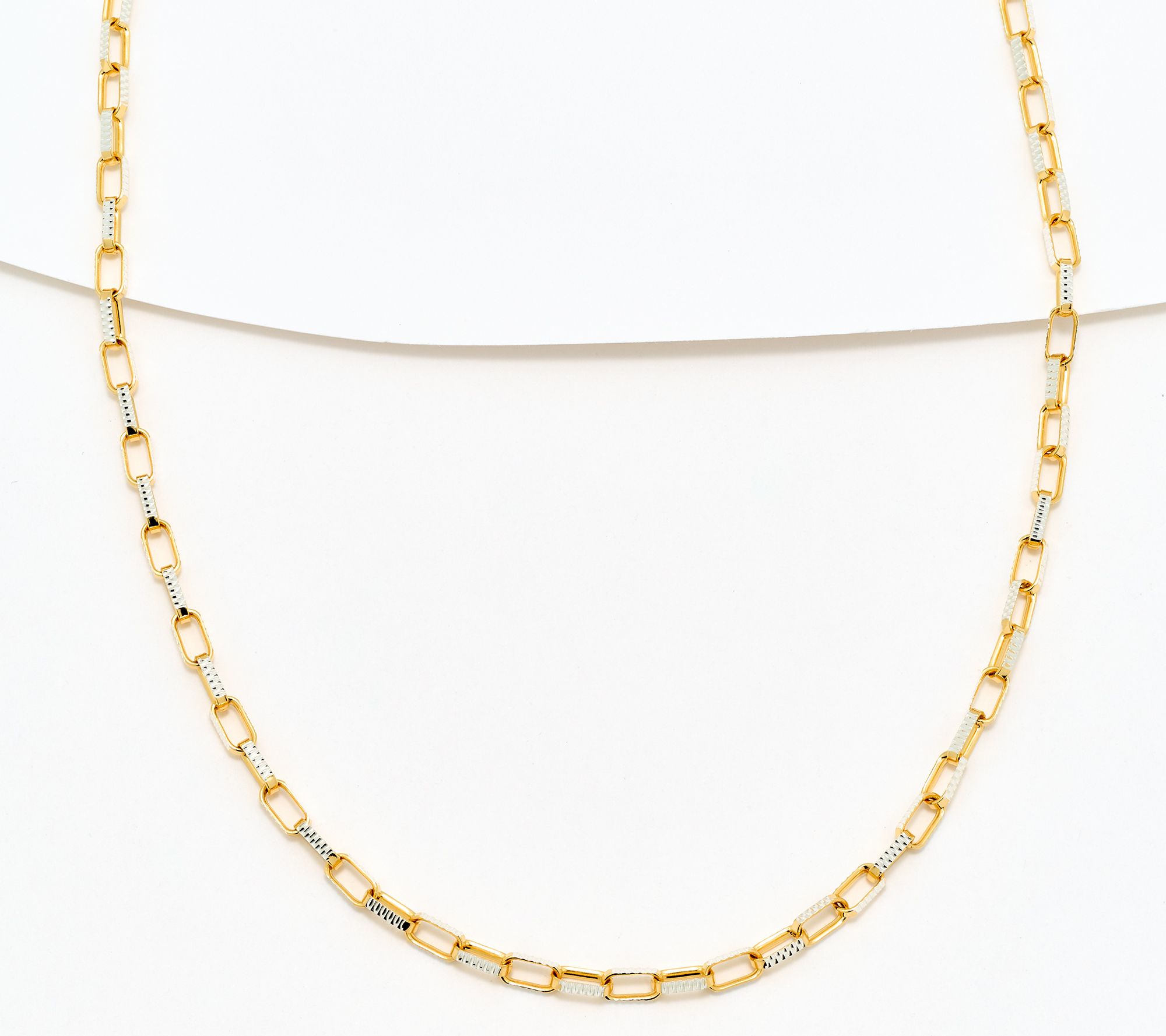 David Markstein Sterling Silver Premiere Luxe Paperclip 22" Necklace