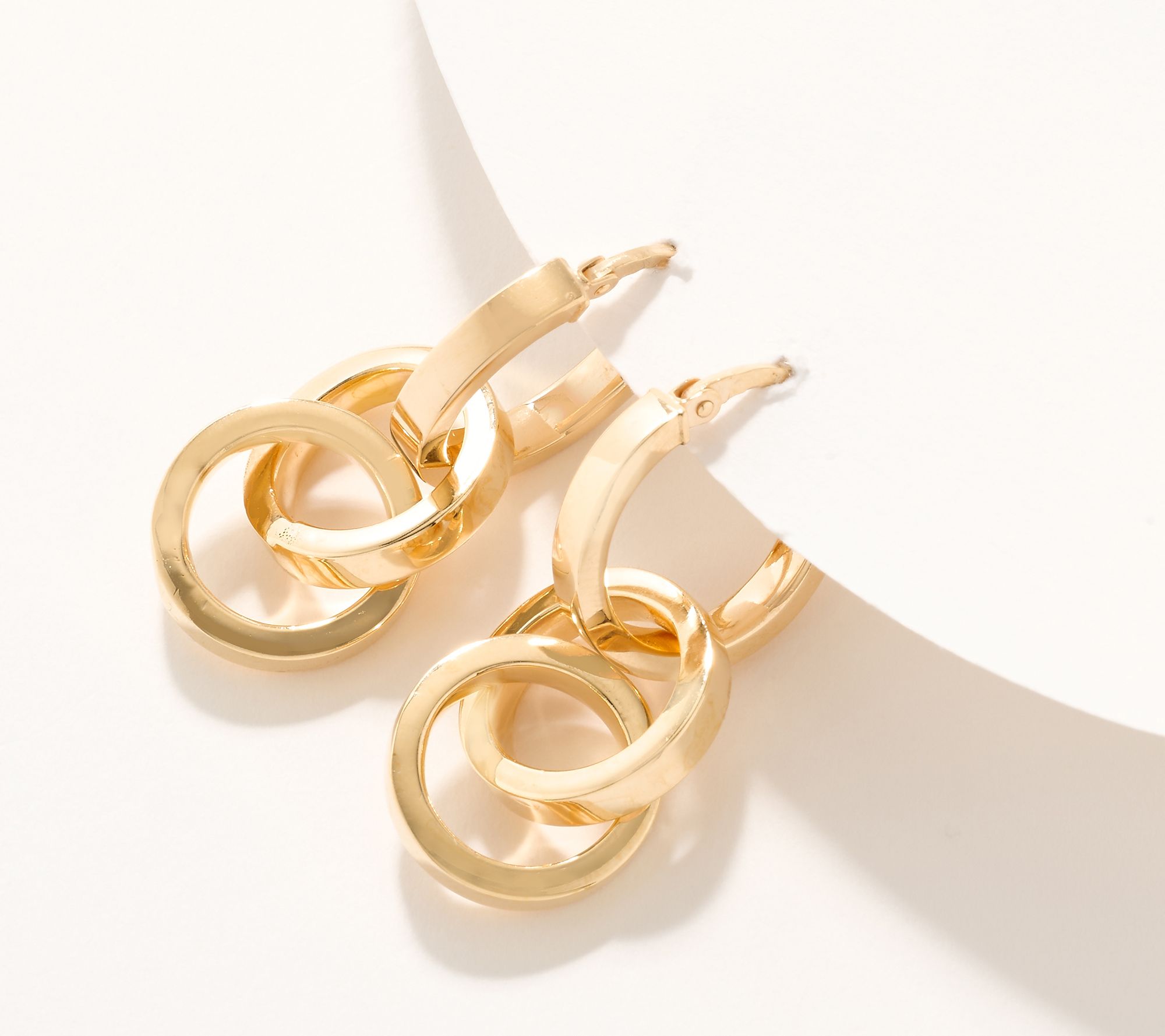 UltraFine 950 Silver Convertible Drop Earrings